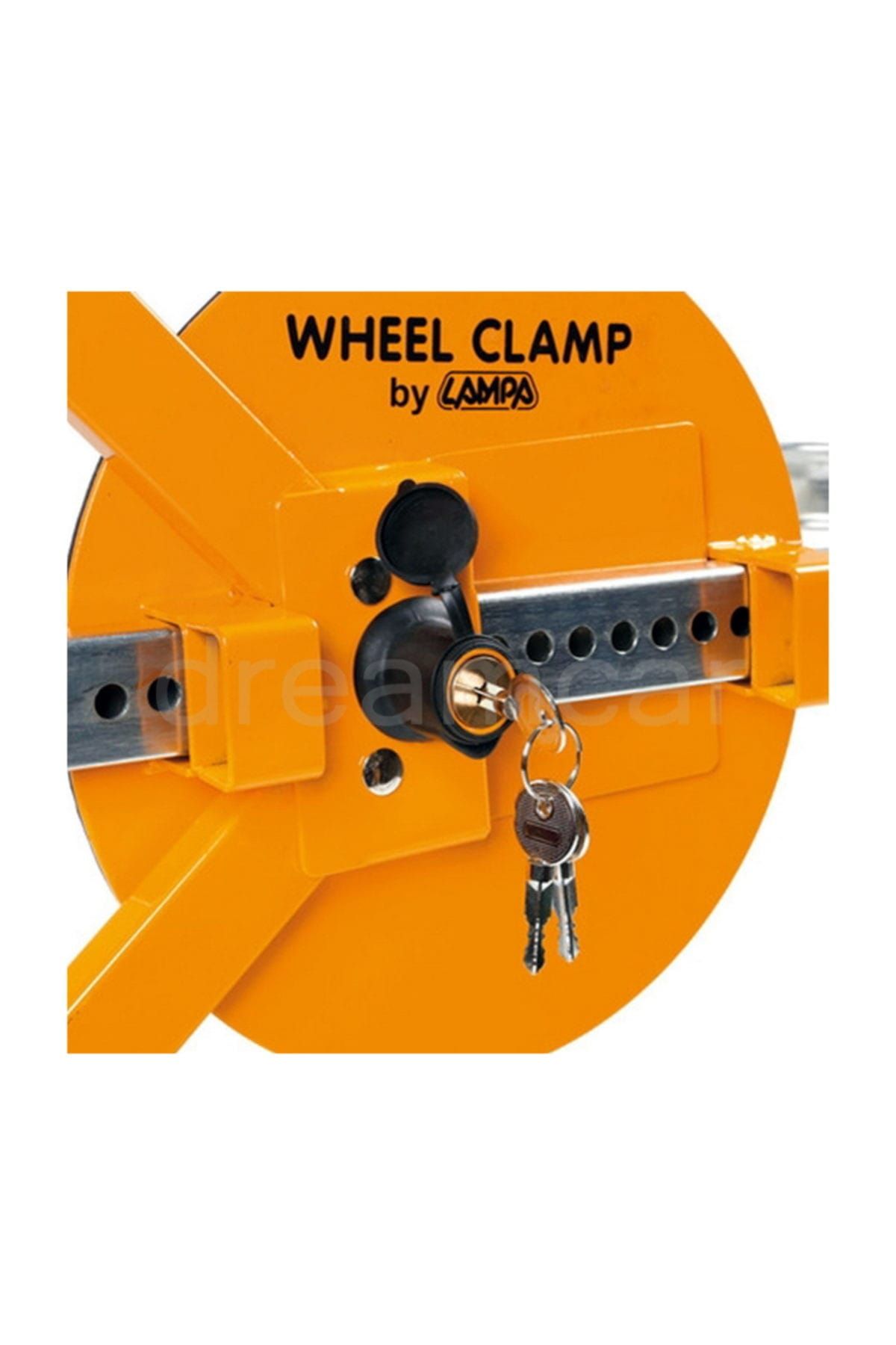 Lampa Wheel Clamp Yüksek Güvenlikli Araç Lastik Kelepçesi 65405