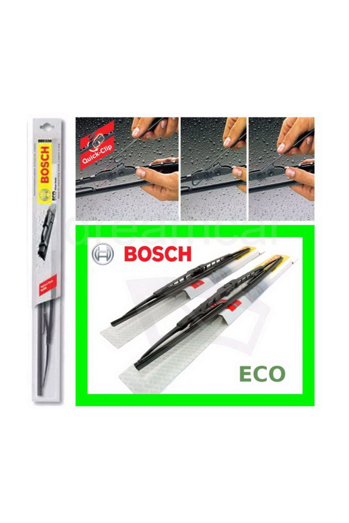Bosch Eco Universal Quick-Clip Telli Grafitili Silecek 45cm 1 Ad.