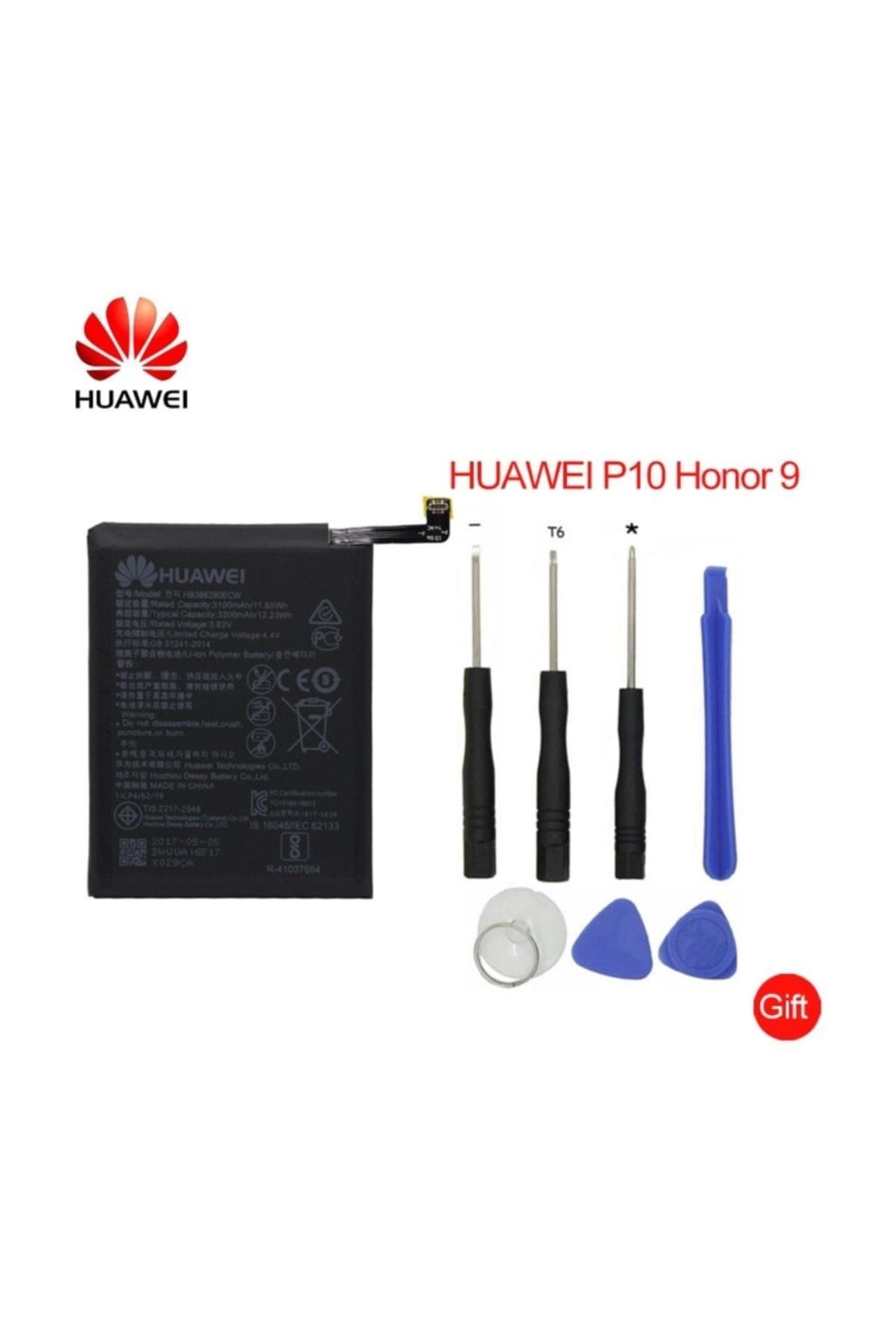 Huawei P10 / Honor 9 HB386280ECW Batarya Pil ve Tamir Seti