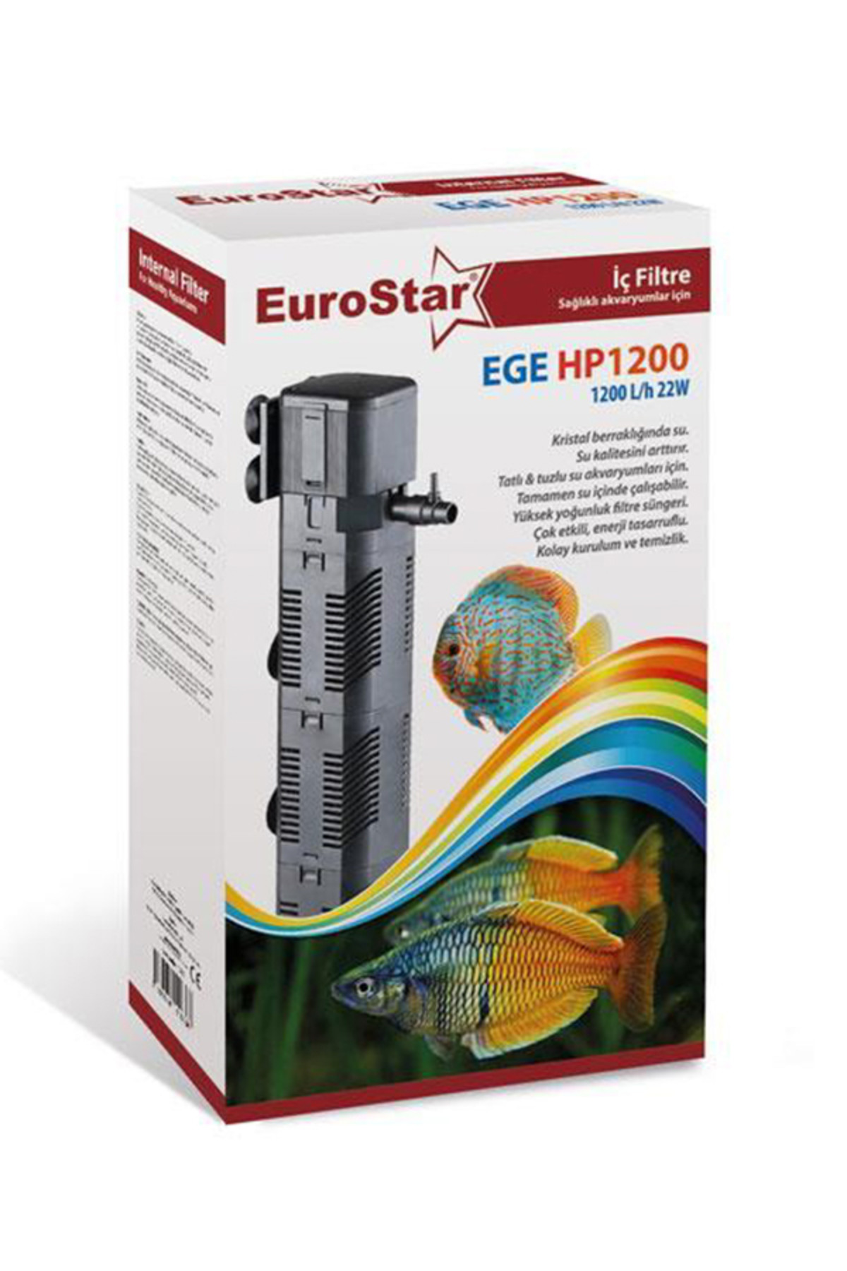 EuroStar Ege HP1200 İç Filtre 1200 L/S 22W