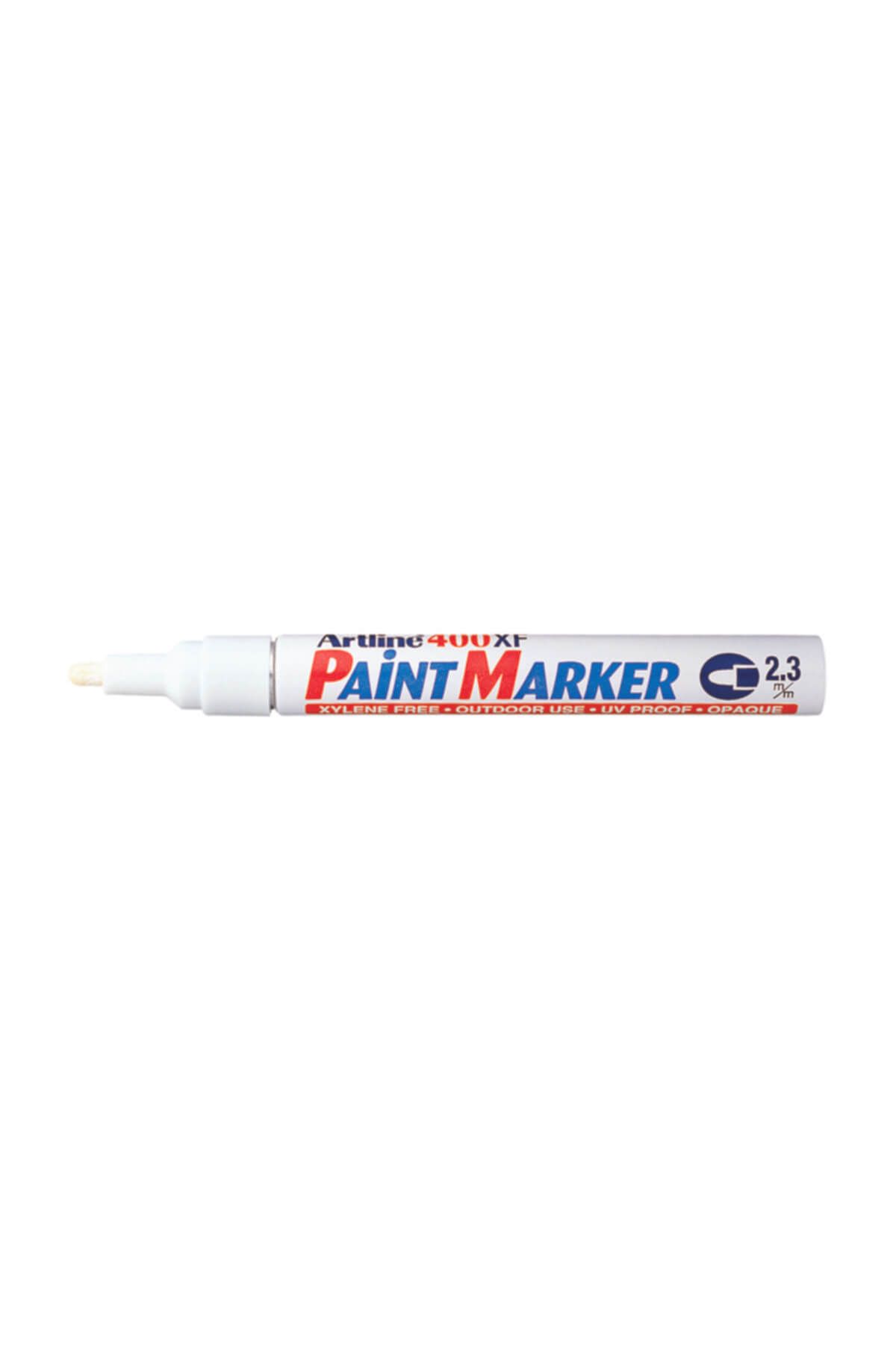 artline Artlıne Ex-400Xf Beyaz Yuvarlak Marker Kalem 2.3Mm