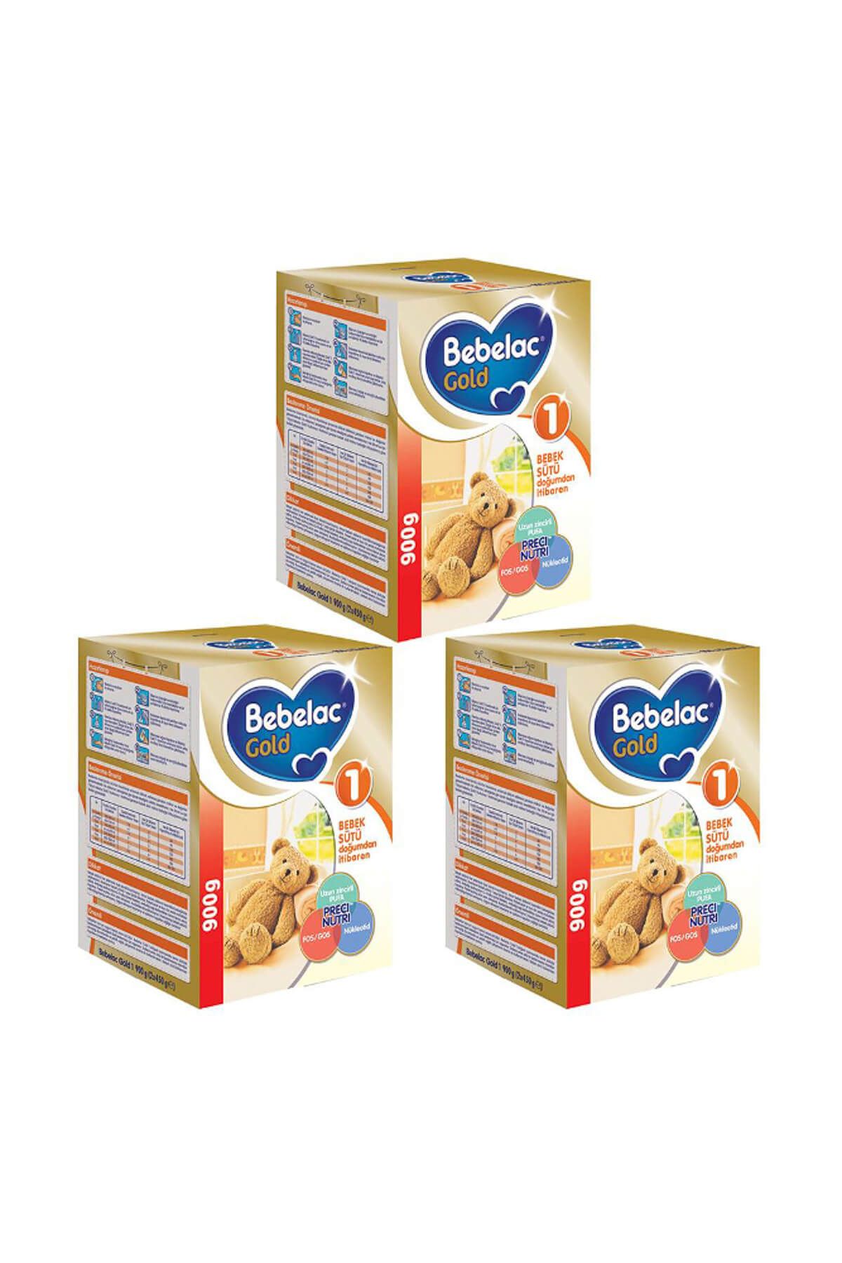 Bebelac Gold 1 Devam Sütü 900 Gr 3 Adet