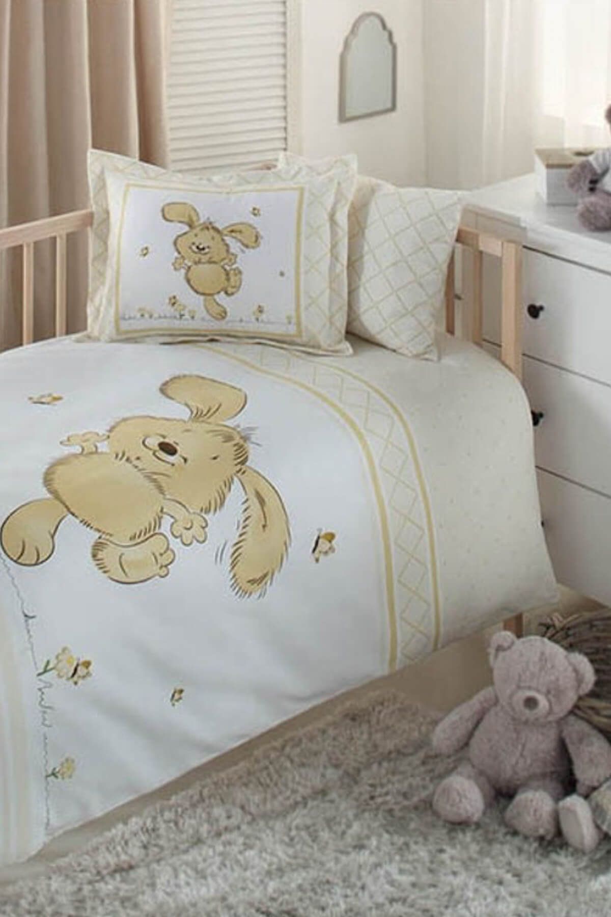 Özdilek Bebek Nevresim Takımı Happy Rabbit