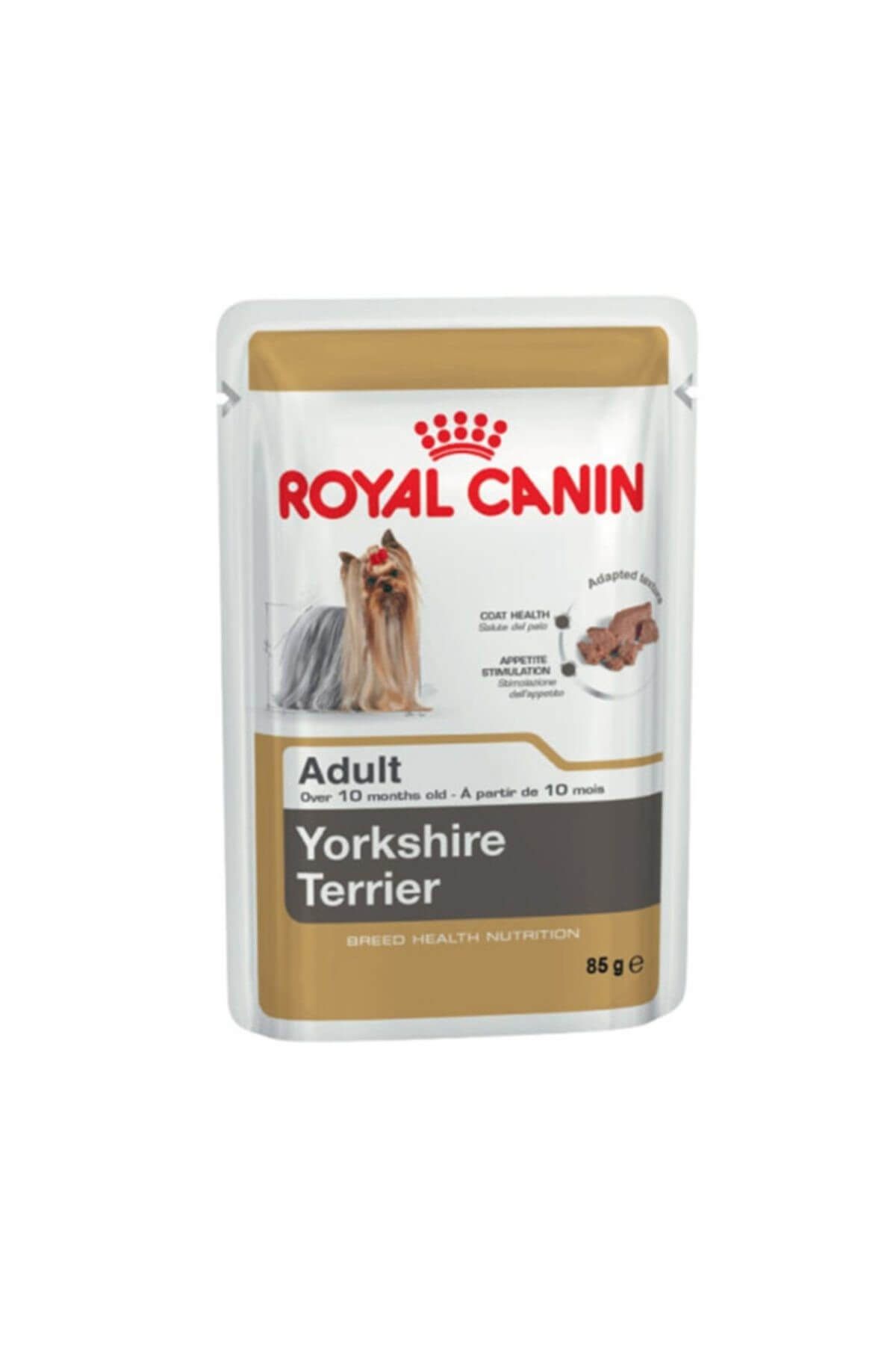 Royal Canin Yorkshire Terrier Adult Pouch Yetişkin Köpekler İçin Konserve 85gr
