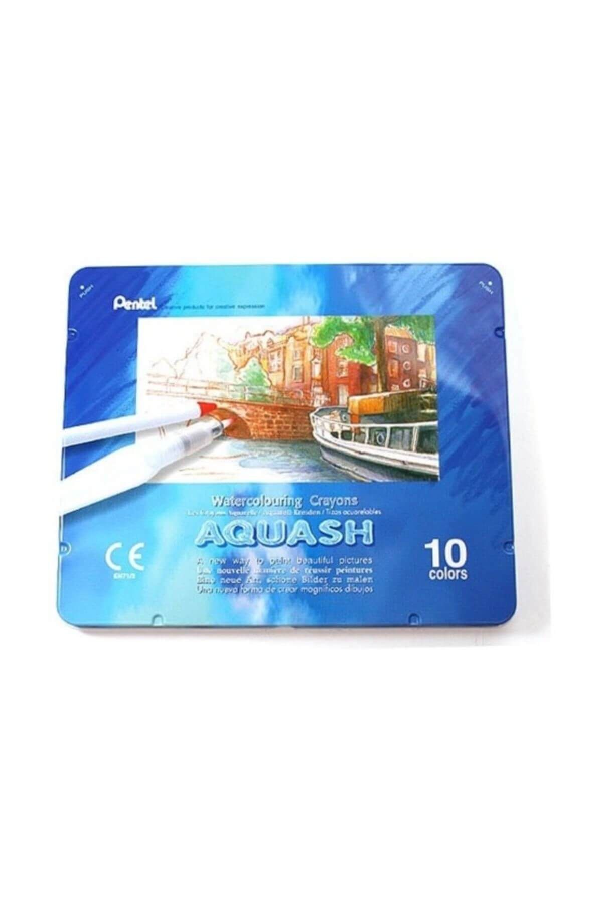 Pentel Aquash Sulandırılabilir Yağlı Pastel Boya 10 Renk