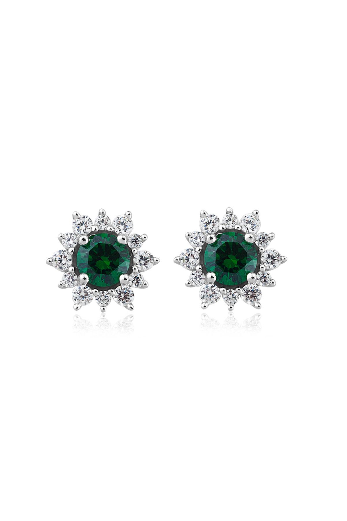 Carat Laboratories Kadın 1,54 Carat Renkli Küpe CE20789