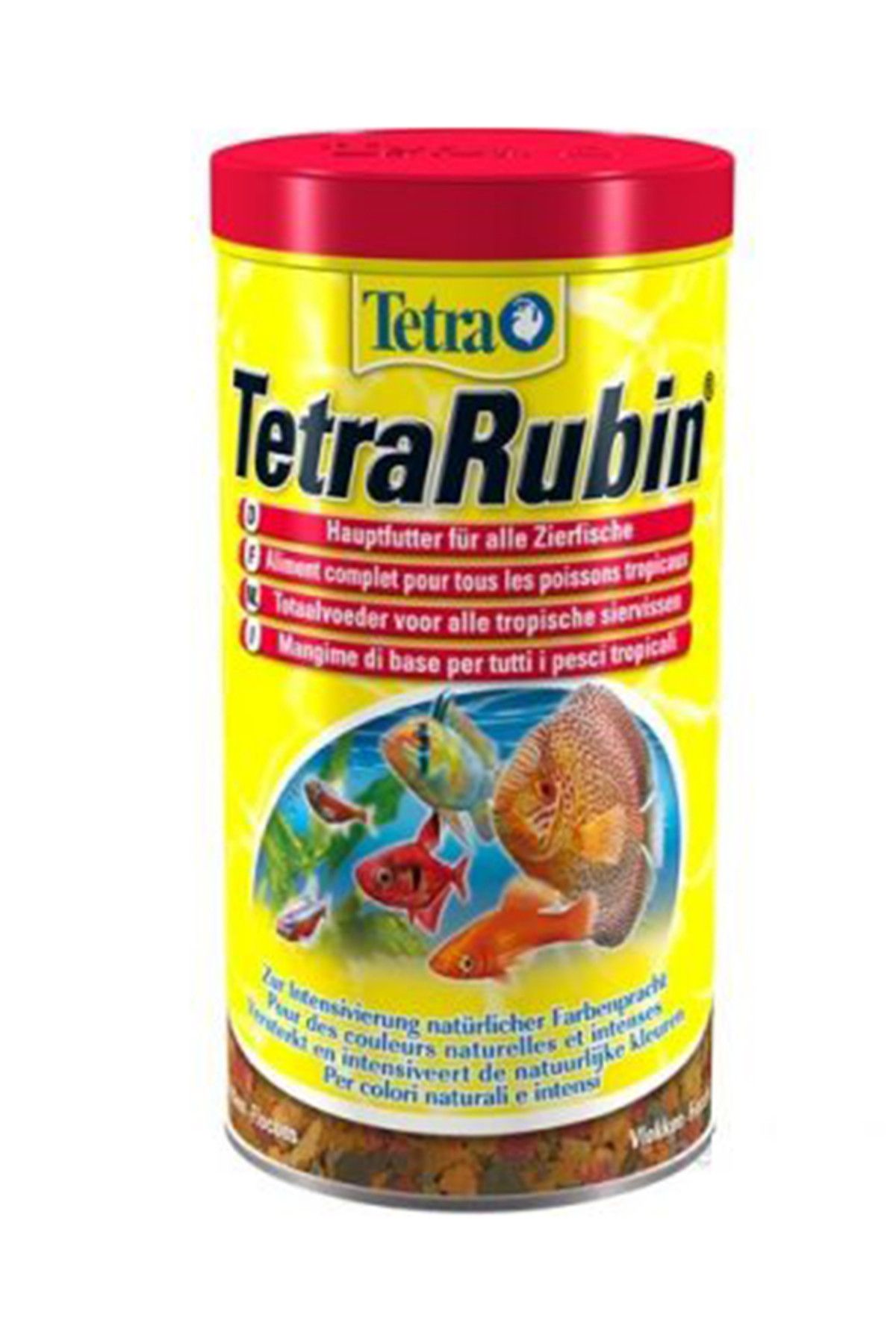 Tetra Rubin Renklendirici Akvaryum Balık Yemi 1000 ml / 200 gr
