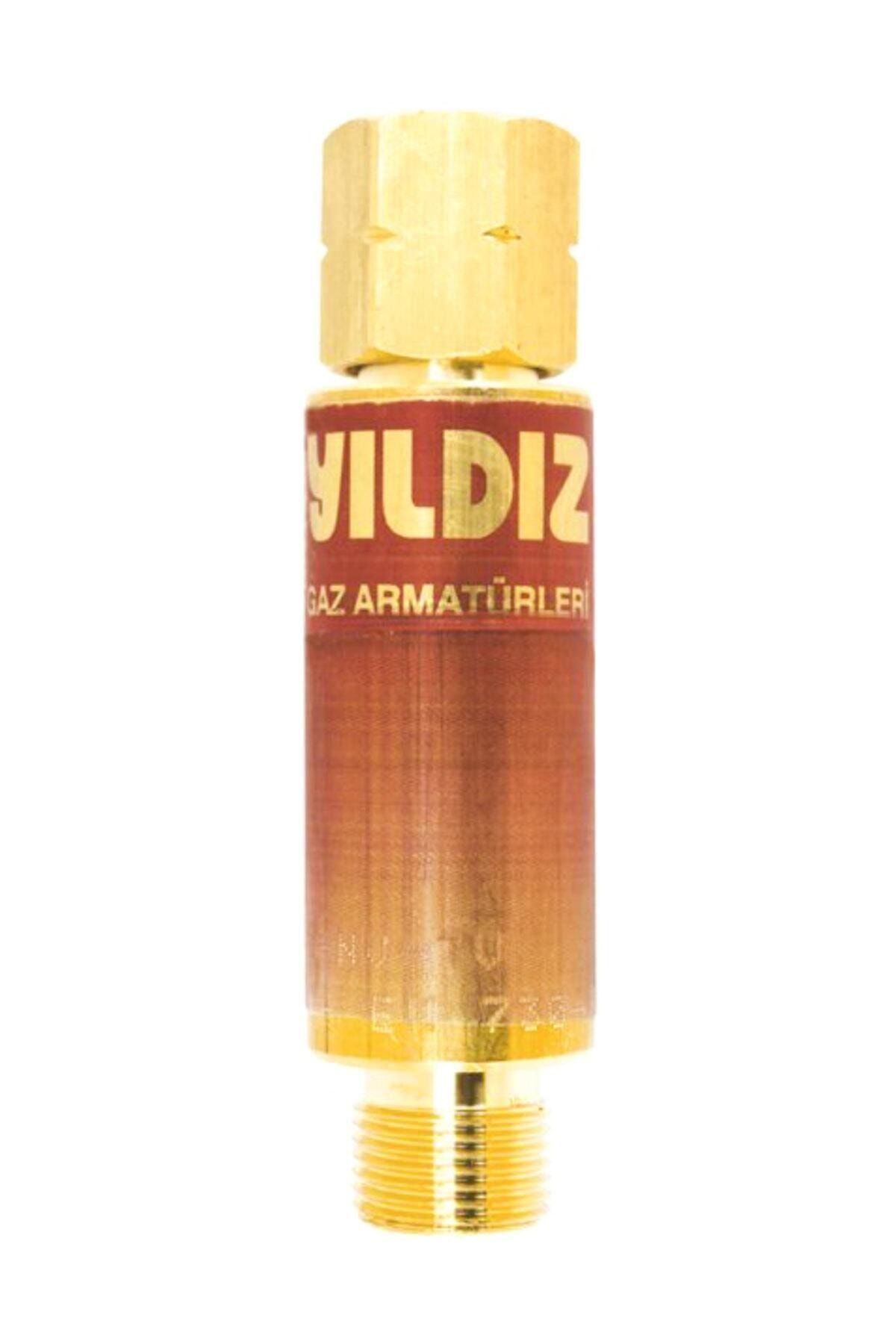 YILDIZ 1130 Alev Emniyet Valfi Basinç Düsürücü Için Yanici Gaz 5100 - 5200 - 5300 - 5400