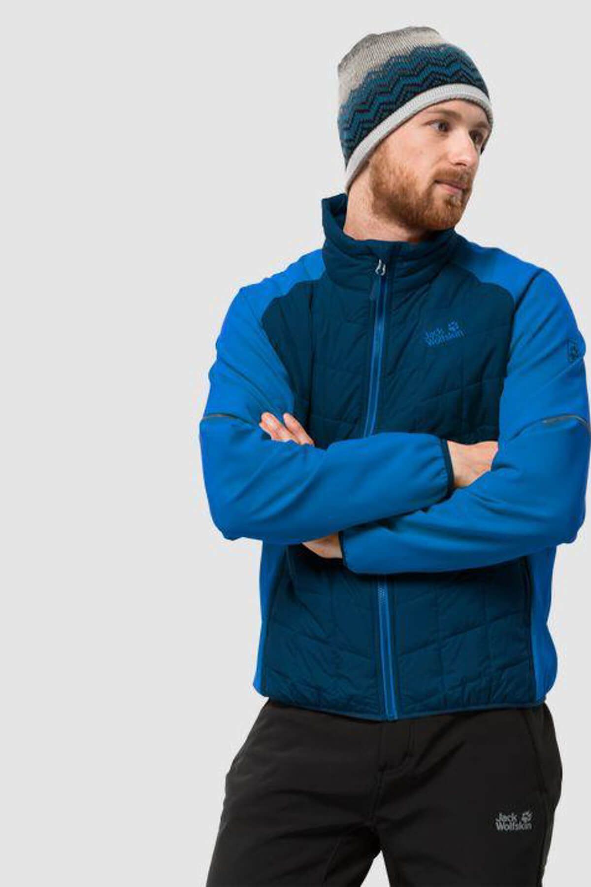 Jack Wolfskin Grassland Hybrid Erkek Ceket