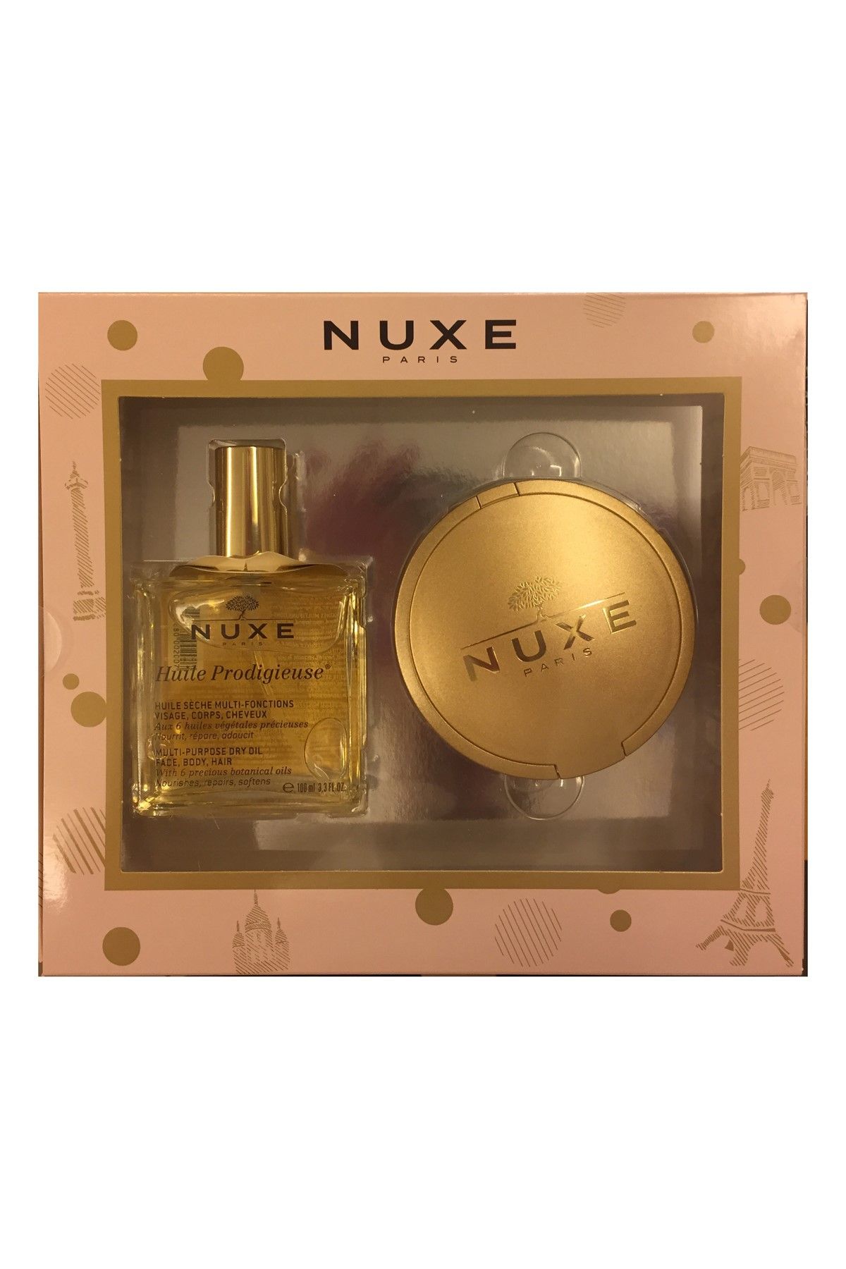 Nuxe Çok Amaçlı Kuru Yağ - Huile Prodigieuse 100 ml Özel Hediyeli Paket 30112007Kc516