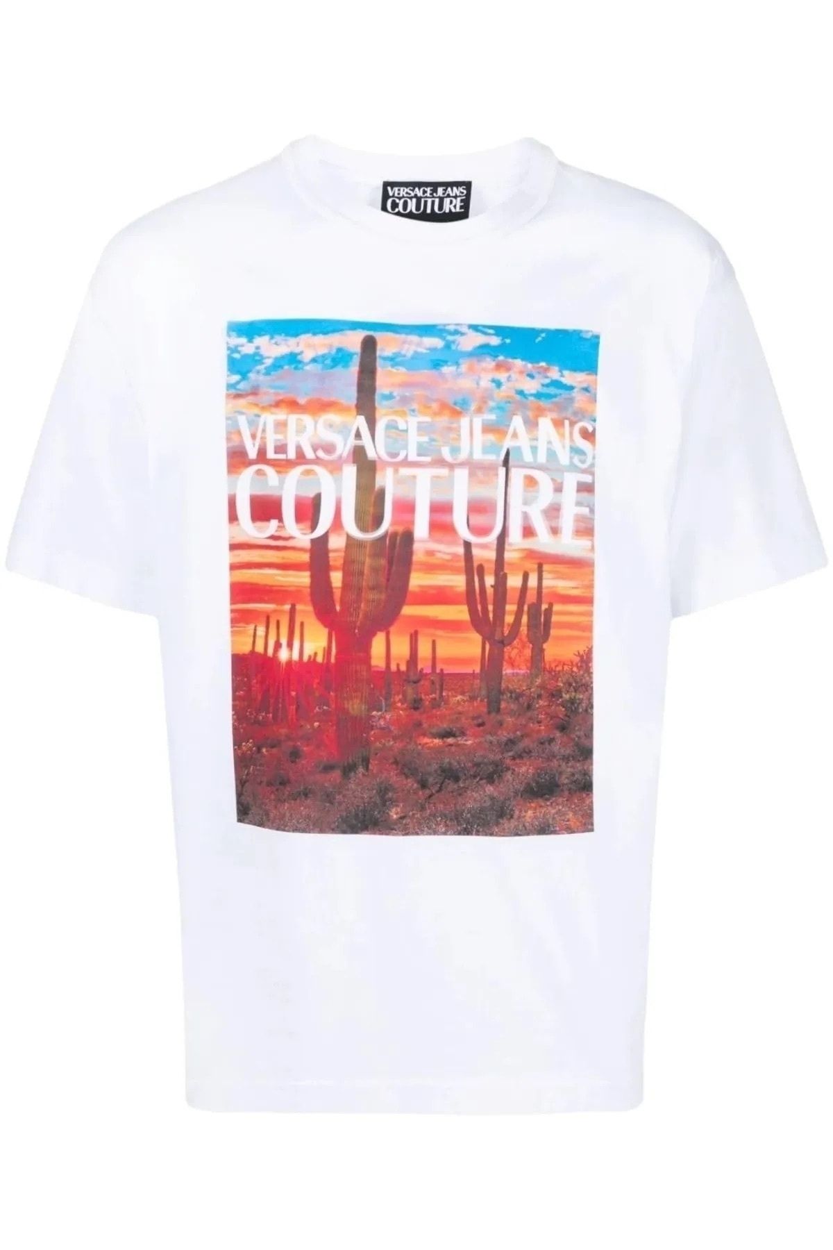 Gianni Versace Jeans Couture Logo Printed T shirt Trendyol