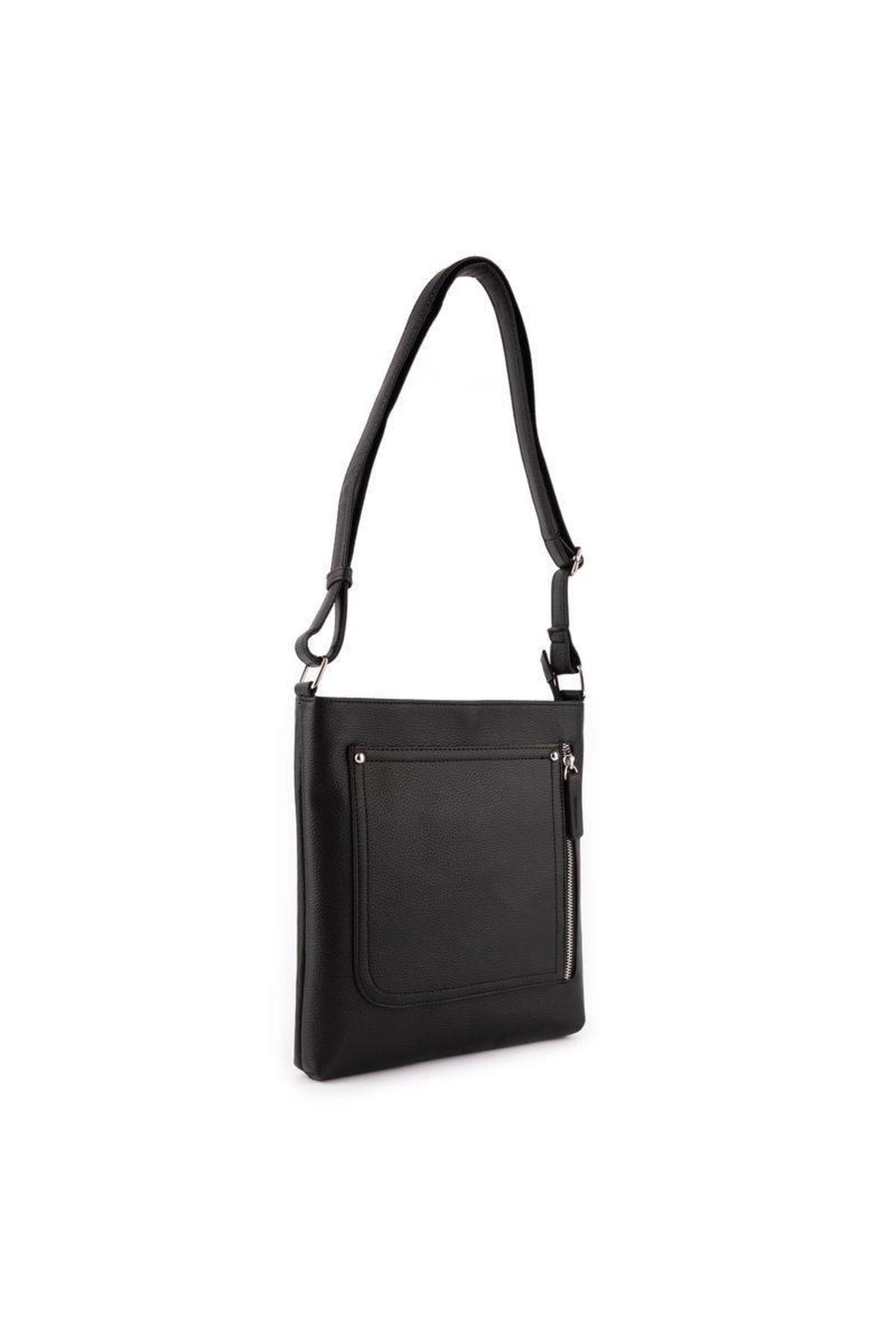 Gio Mi Messenger Bag Black Plain Trendyol