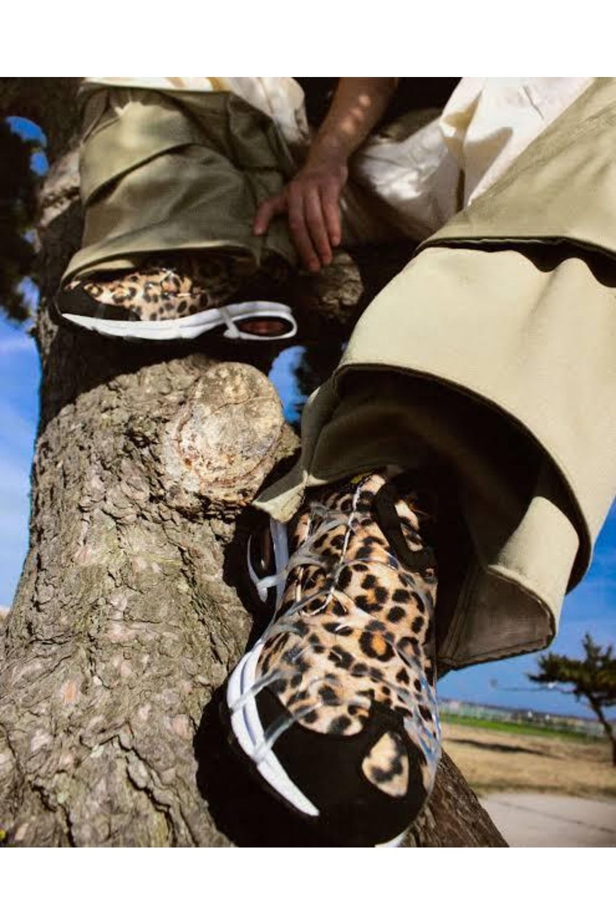 Mens nike hotsell leopard print shoes