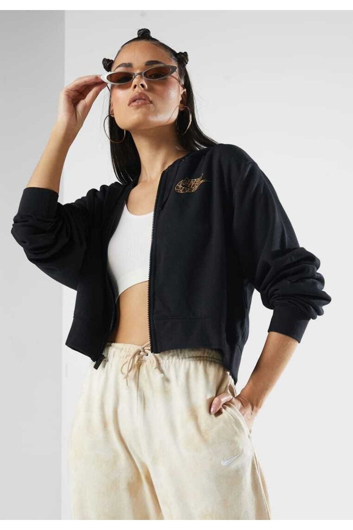 Nike women's sale cotton jacket