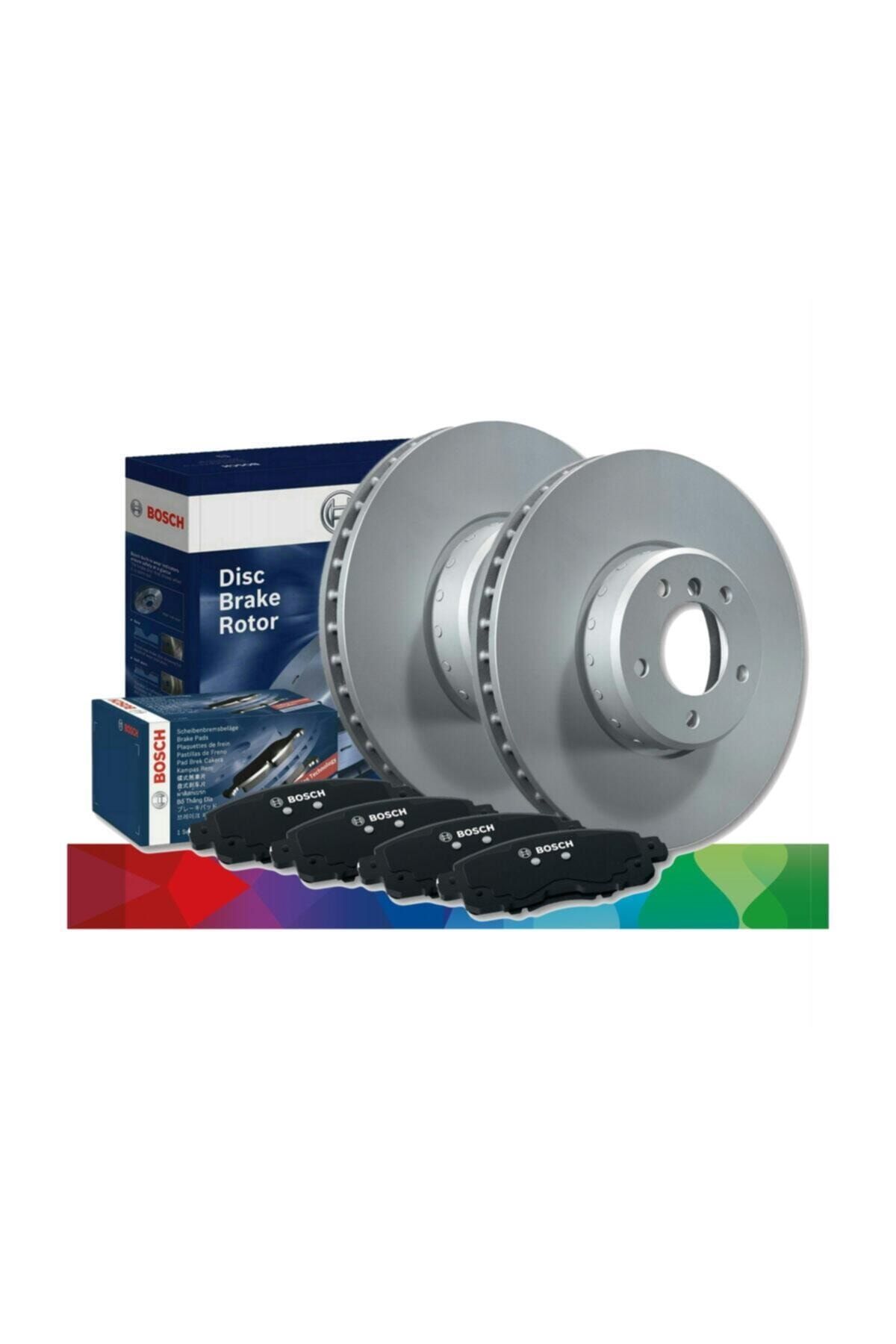 Bosch Vw Golf 7 1.2 1.4 1.6 Ön + Arka Fren Balata 2013- 288mm