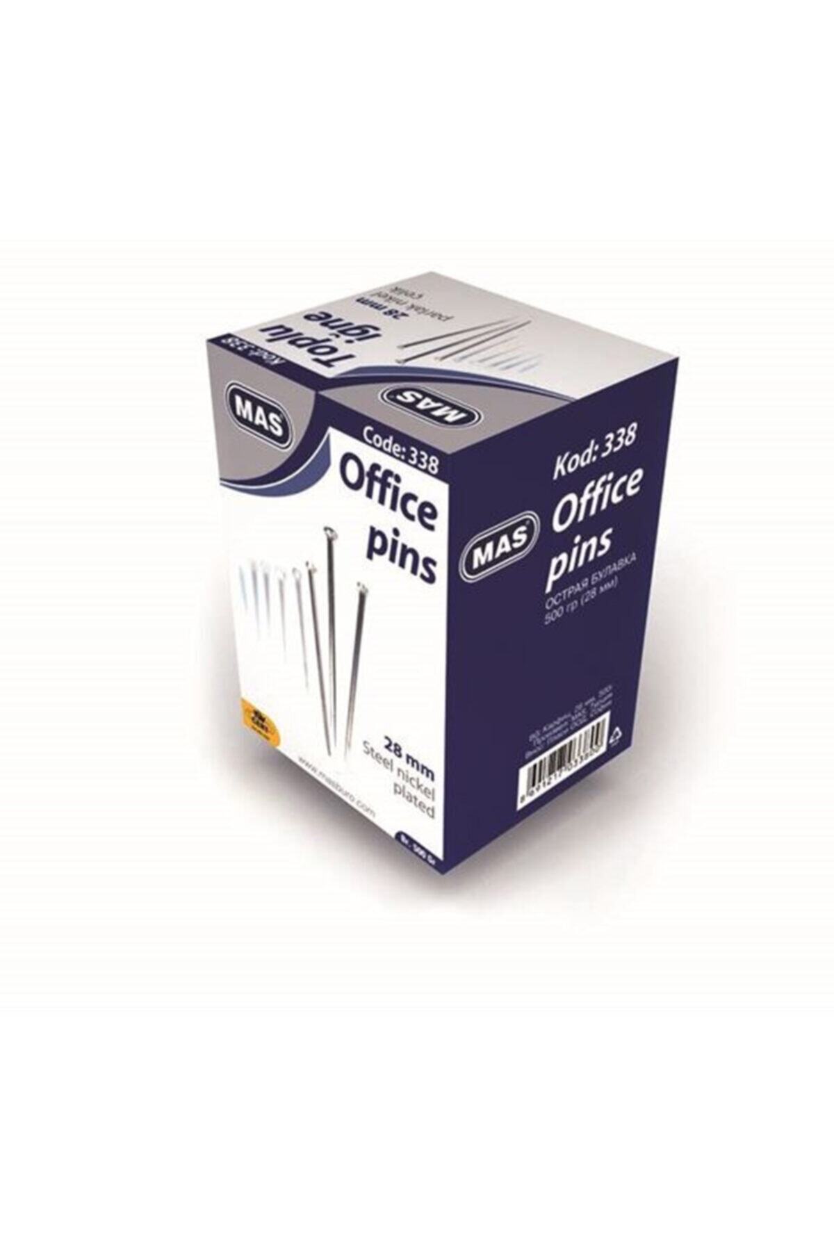 Mas 500 Gr 28 Mm Toplu Iğne 338