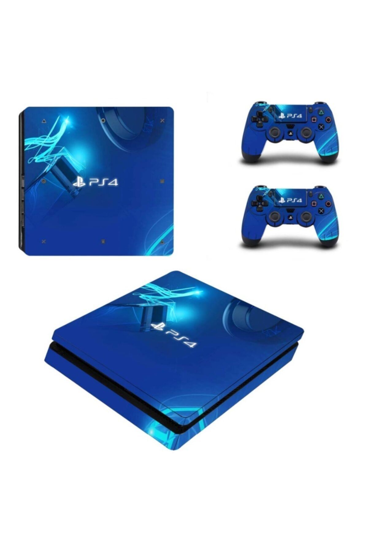 KT Decor Playstation 4 Logo Slim Kasa Sticker Kaplama