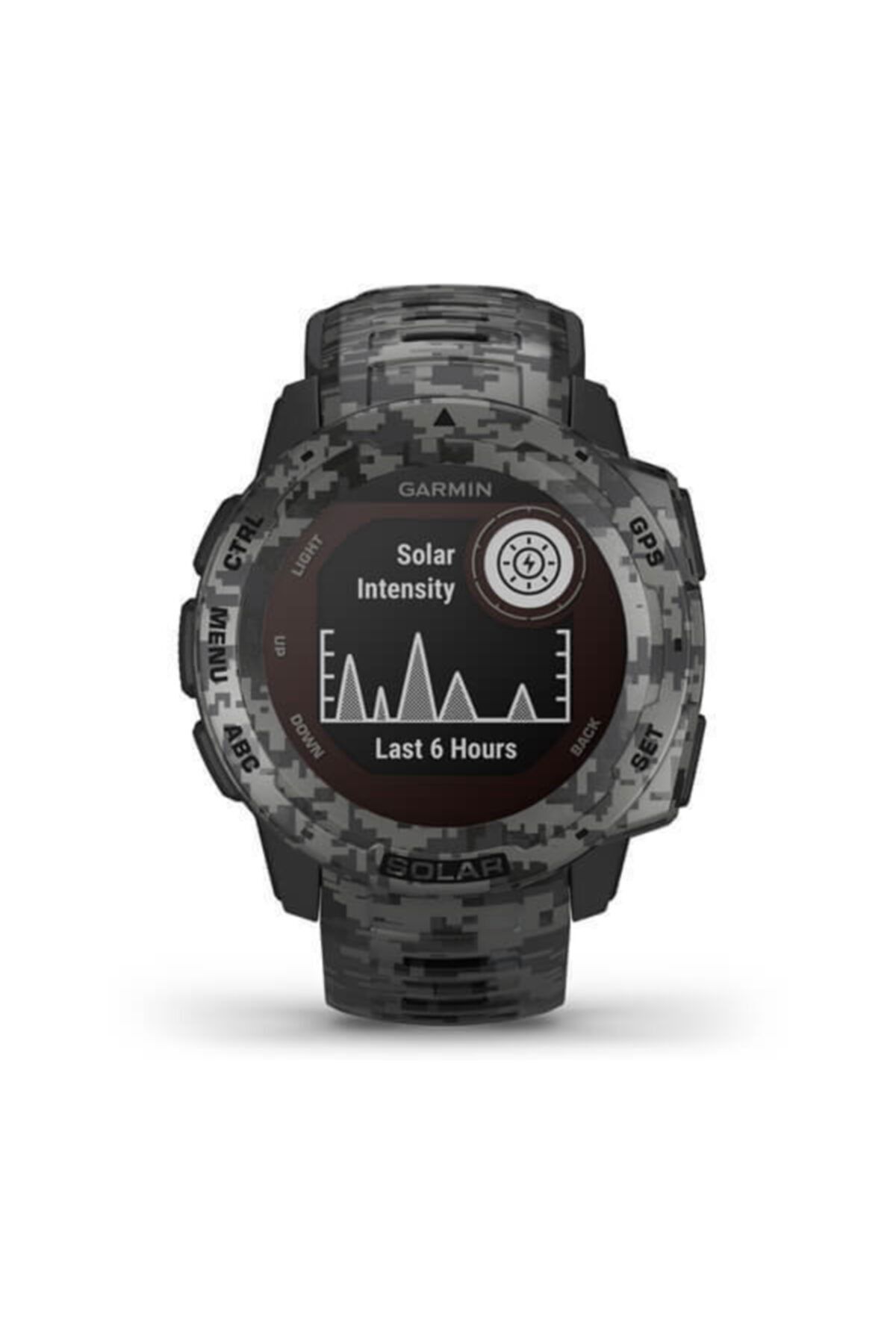 Garmin Instinct Solar Camo Akıllı Saat - Grafit Kamuflaj