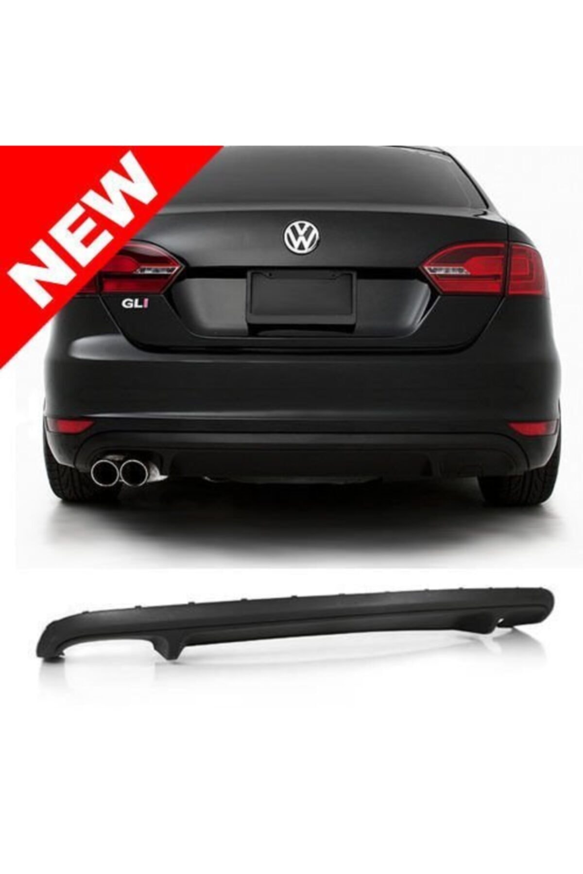 OEM Vw Jetta Arka Tampon Difüzörü Gli Model 2011+