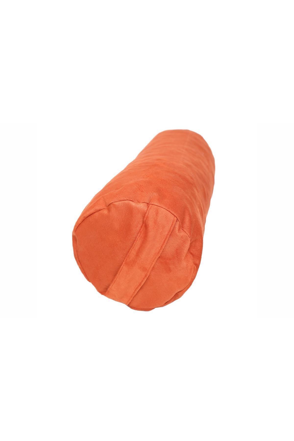Zunkla İkili Set Pamuklu Yumuşak Kumaş Meditasyon Minderi  Bolster Minderi
