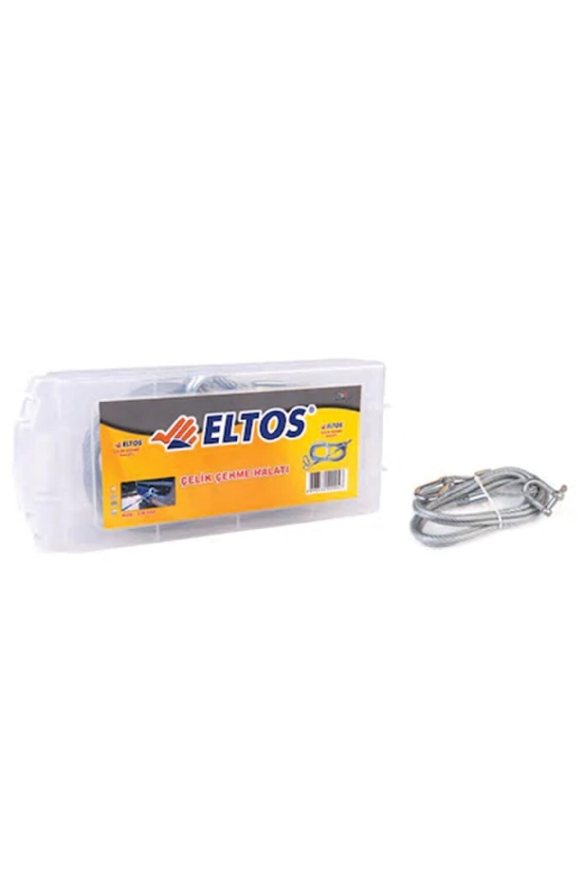Eltos Edoni Çelik Araç Oto Çekme Halatı 5-7 Mm 3,5 Mt