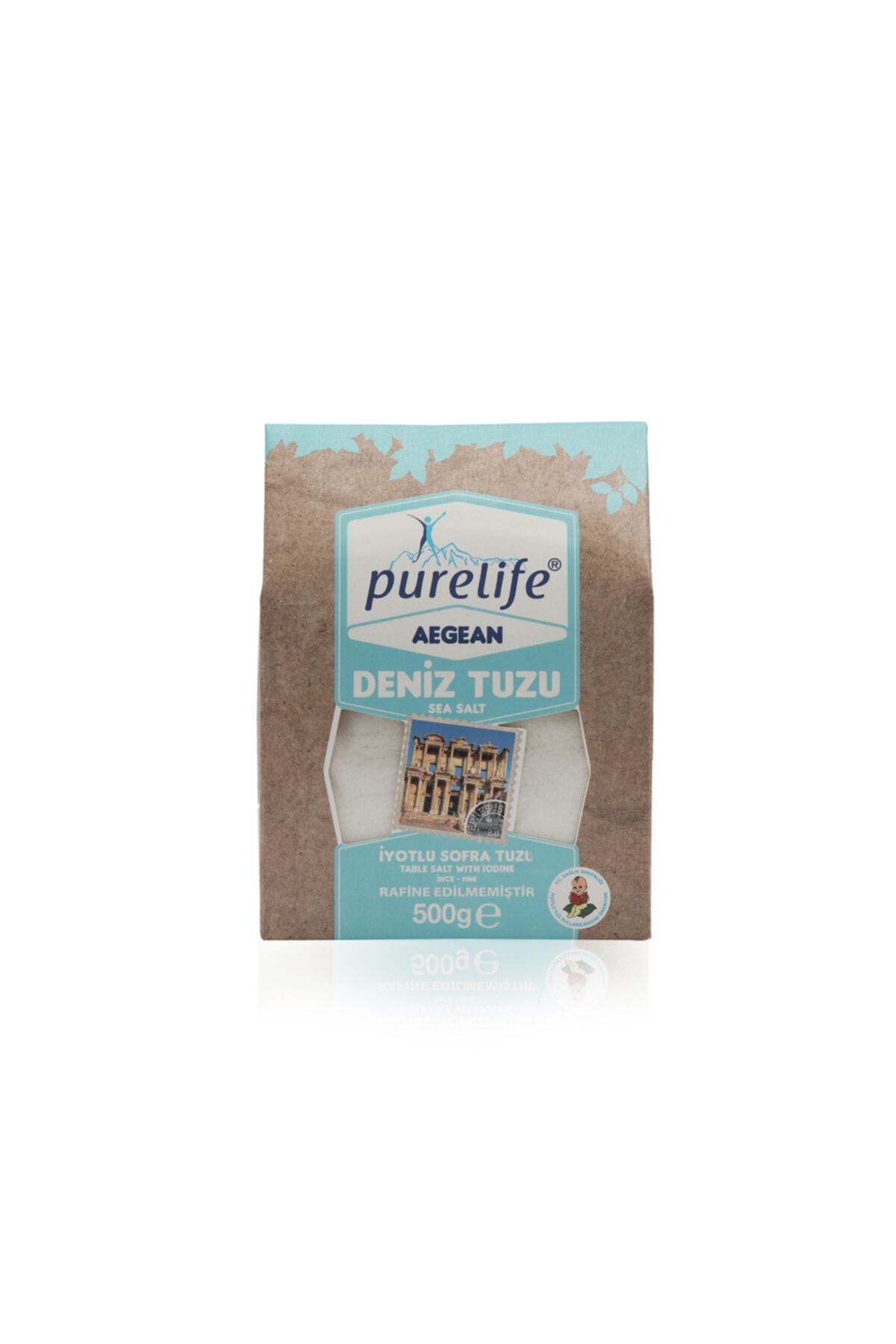 PureLife Aegean Iyotlu Ince Deniz Tuzu Kutu 500g