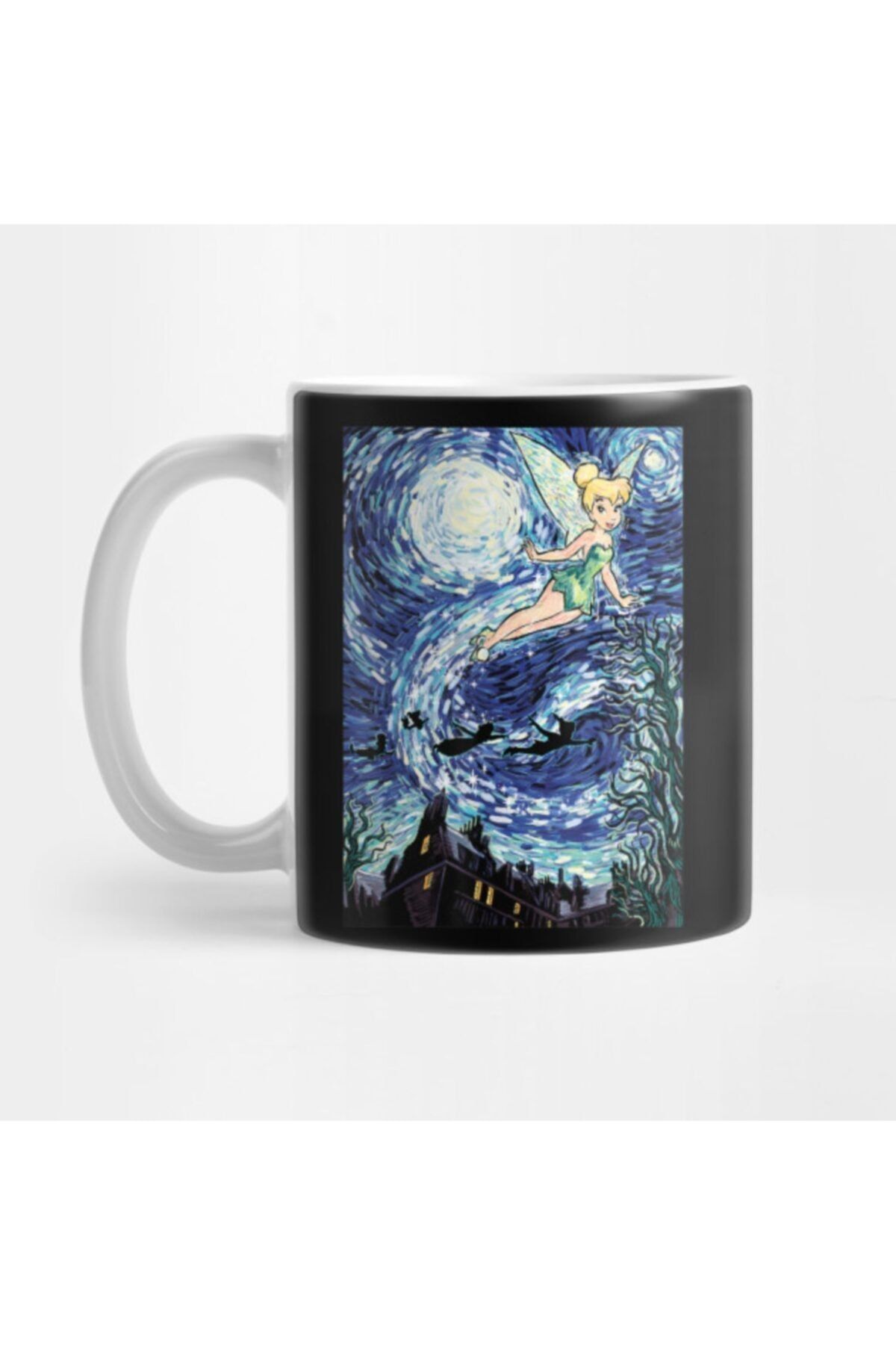 TatFast Disney Peter Pan Tinker Bell Starry Night Portrait Kupa
