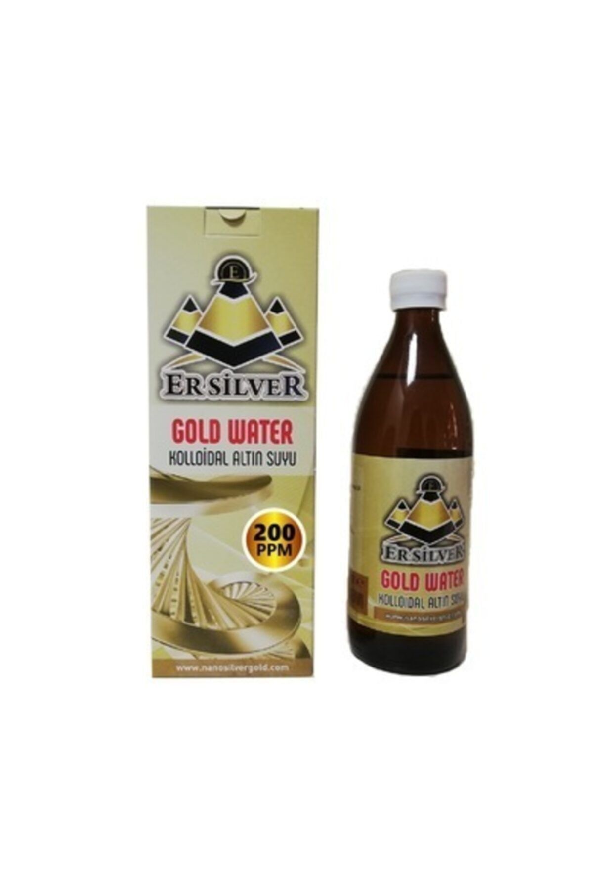 ERSİLVER Kolloidal Altın Suyu 200 Ppm