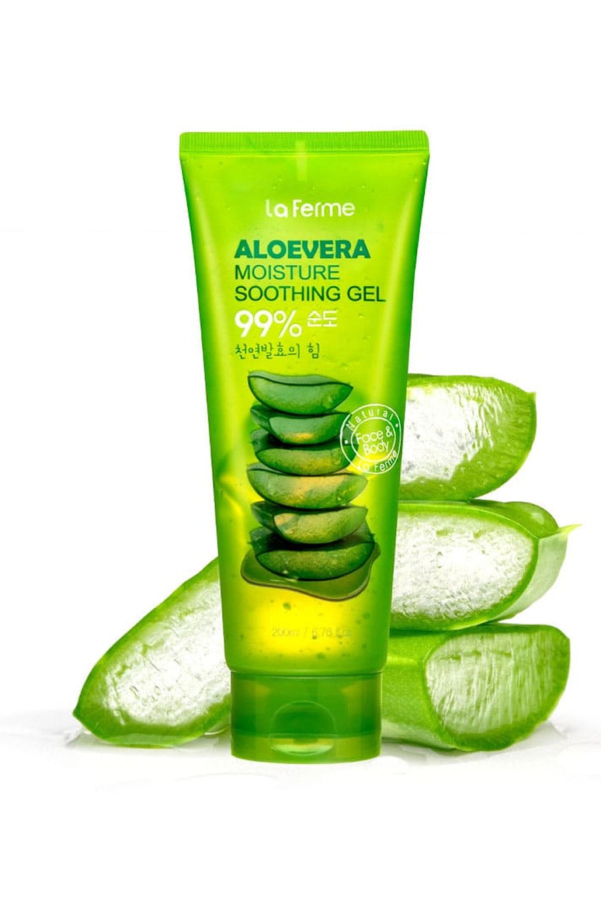 Farmstay Laferme %99 Aloevera Moisture Soothing Gel - Saf Aloe Vera Yoğun Nemlendirici Yatıştırıcı Bakım Jeli