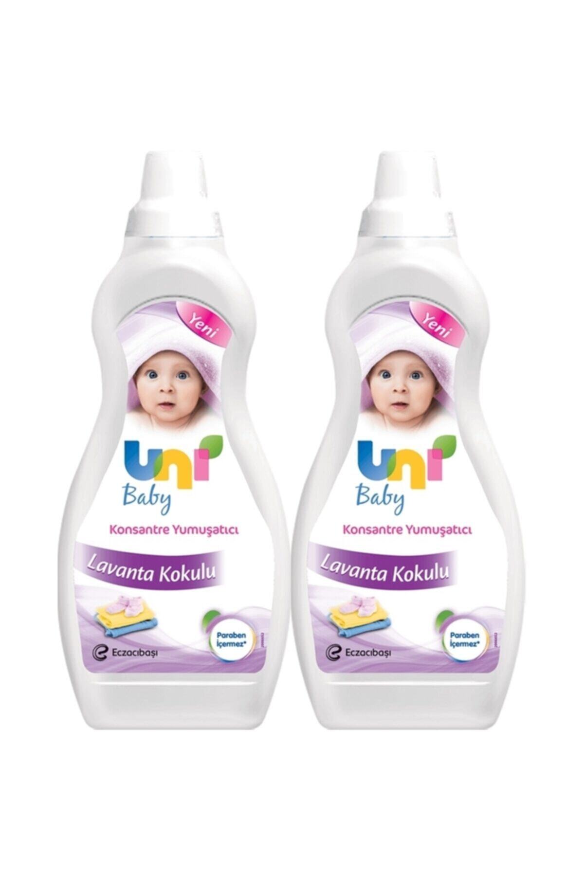 Uni Baby Konsantre Yumuşatıcı Lavanta Kokulu 1200 Ml X 2 Adet