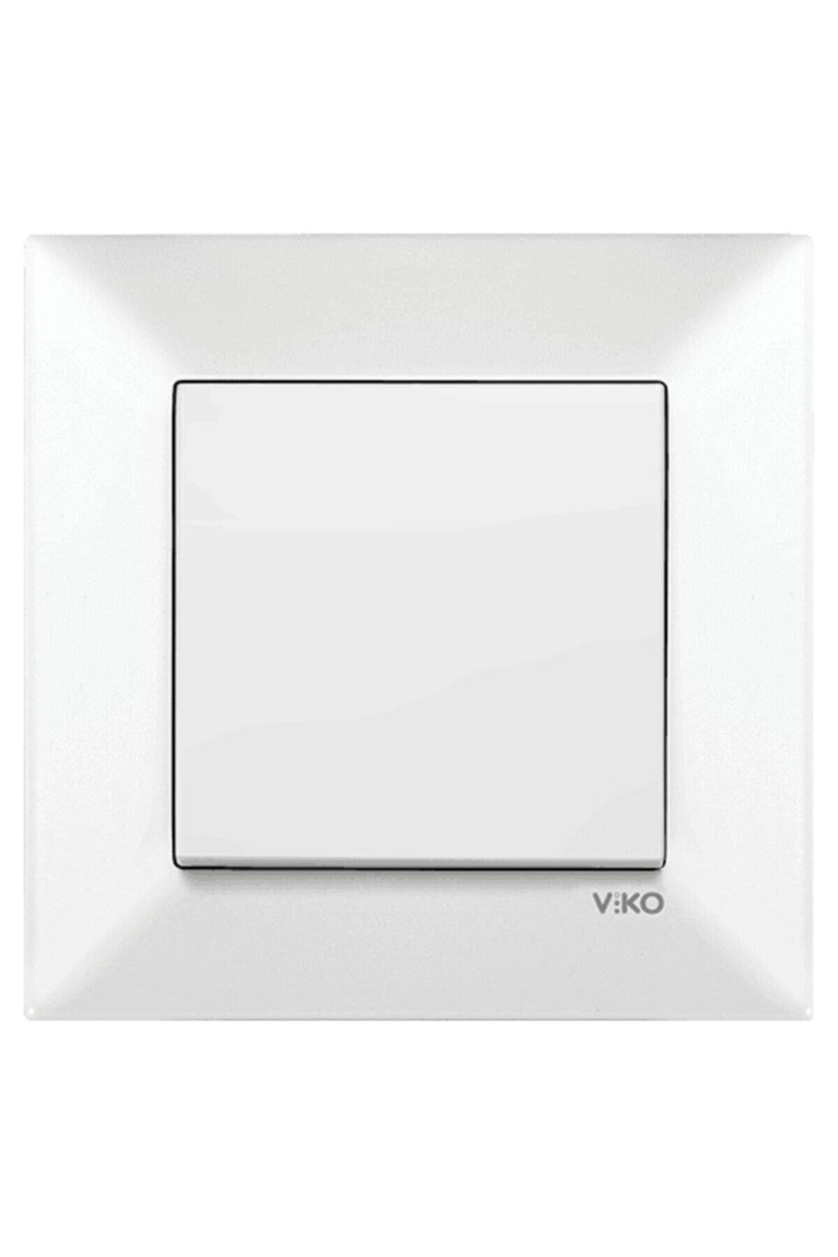 VİKO Meridian Anahtar Beyaz Beyaz