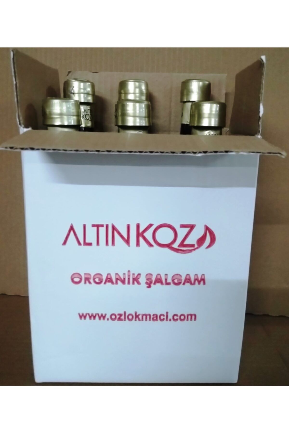 Altınkoza Altın Koza Organik Acılı Şalgam Suyu Cam 6 X 250 Ml