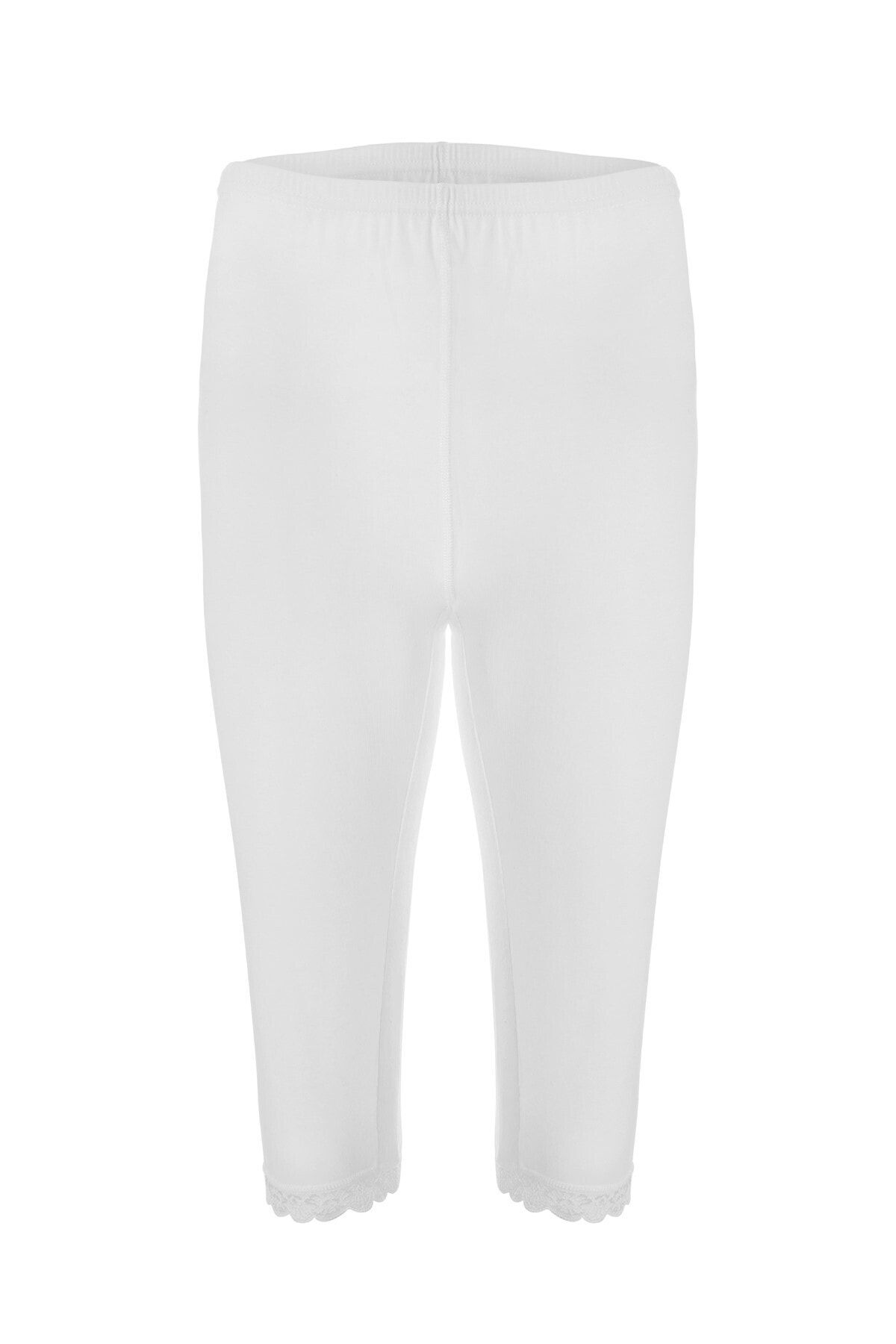 TOLIN %100 Pamuk Dantelli Bermuda Tayt 422