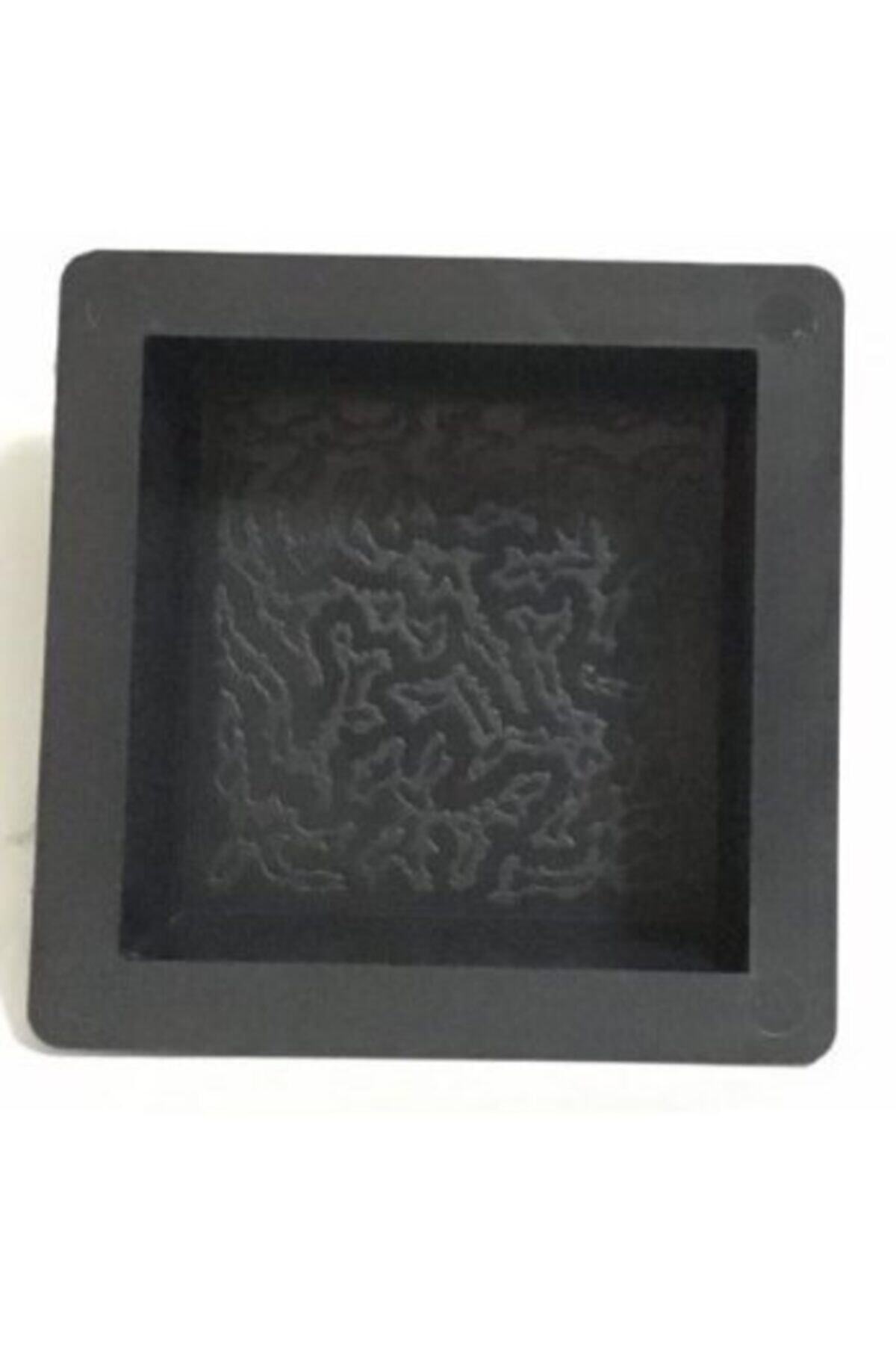 Sun Pigments Plastik Parke Taşı Kalıbı Tekli Kırçıllı Kare 2 (10 Adet)