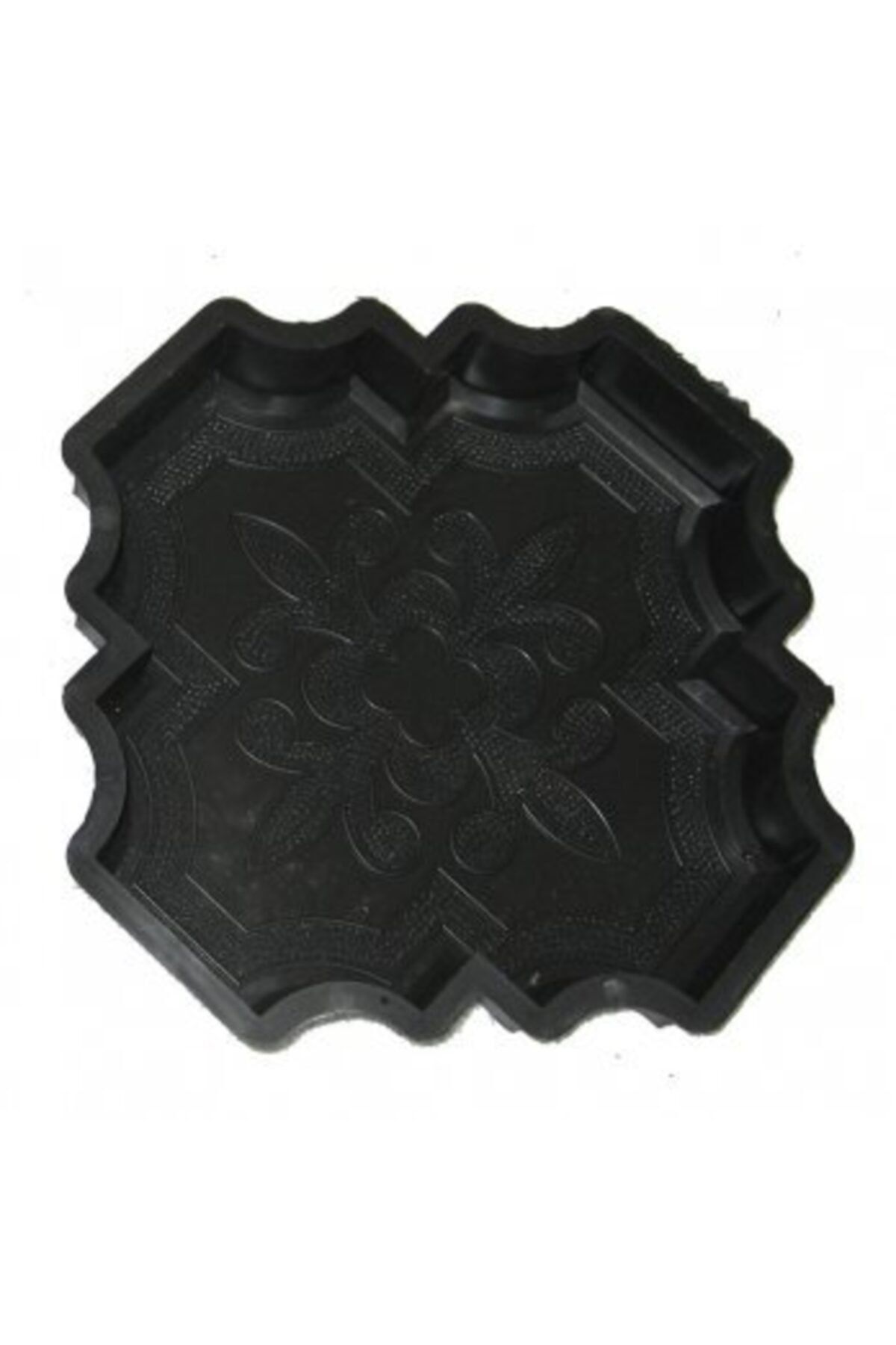 Sun Pigments Plastik Parke Taşı Kalıbı Tekli Büyük Orkide 4,5 Cm (10 Ad)