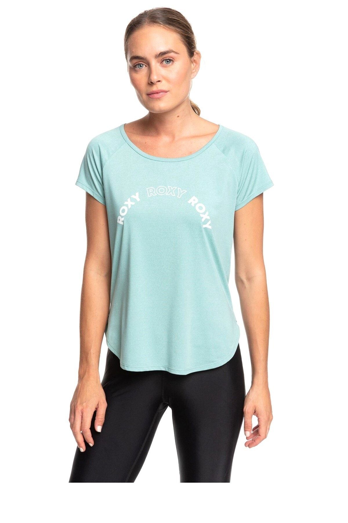 Roxy Kadın Mavi Spor T-Shirt