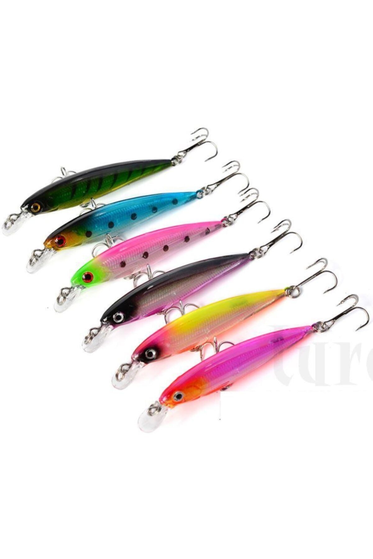 Profisher Profısher 6 Lı Set Sert Yapay Balık Yem Berry Series