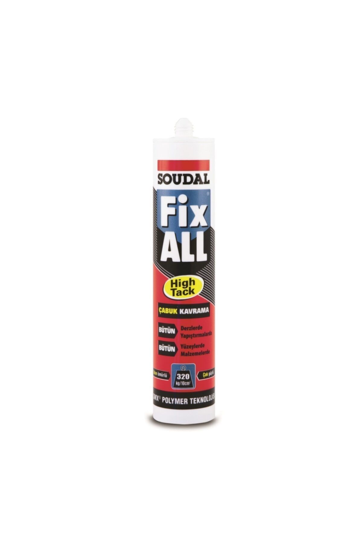 Soudal Şefaf Fıx All Hıgh Tack Mastik Kartuş 290 ml