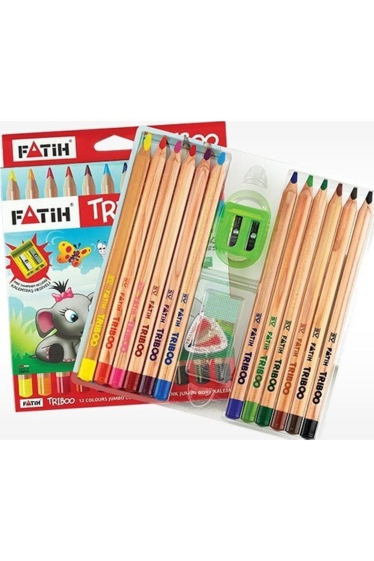 fatih triboo jumbo ucgen kuru boya kalemi jumbo kuruboya 12 li fiyati yorumlari trendyol