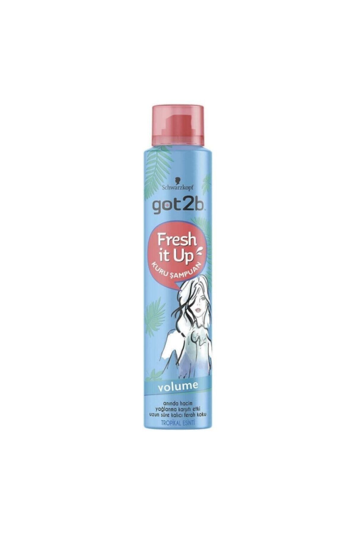 SCHWARZKOPF HAIR MASCARA Got2b Fresh It Up Volumen Kuru Şampuan 200 ml