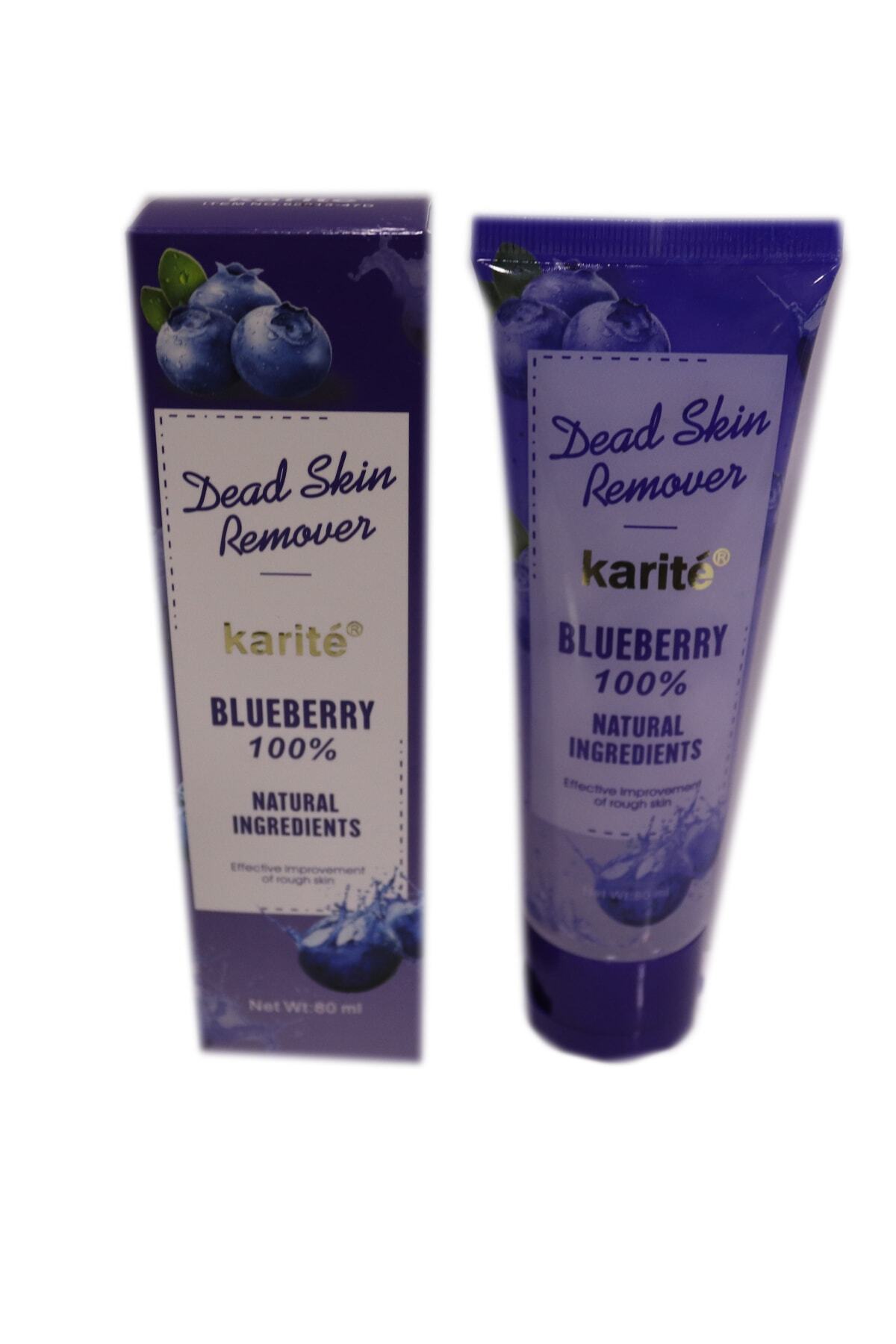 KARİTE Peeling Blueberry Fruit 100% Dead Skin Remover Natural Ingredıents