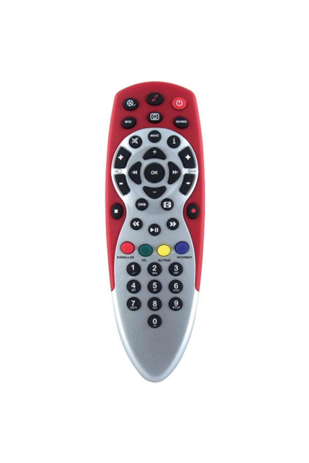 Çeşitli Weko Kr Dıgıturk Dt-8003 Hd Plus Kırmızı Uydu Kumandası