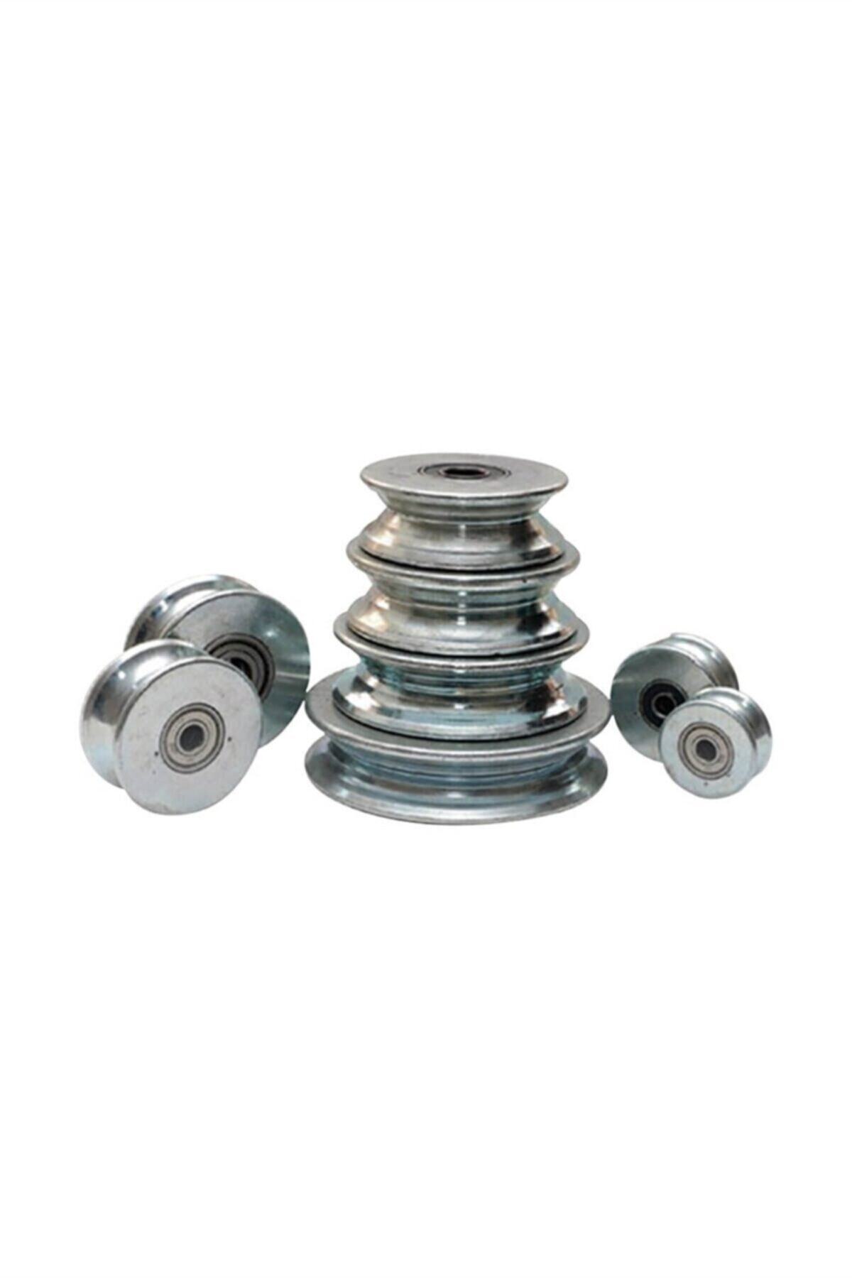 TarımGaraj Rulmanlı Metal Makara-dirim Raylı Metal Makarası 40-40 Mm