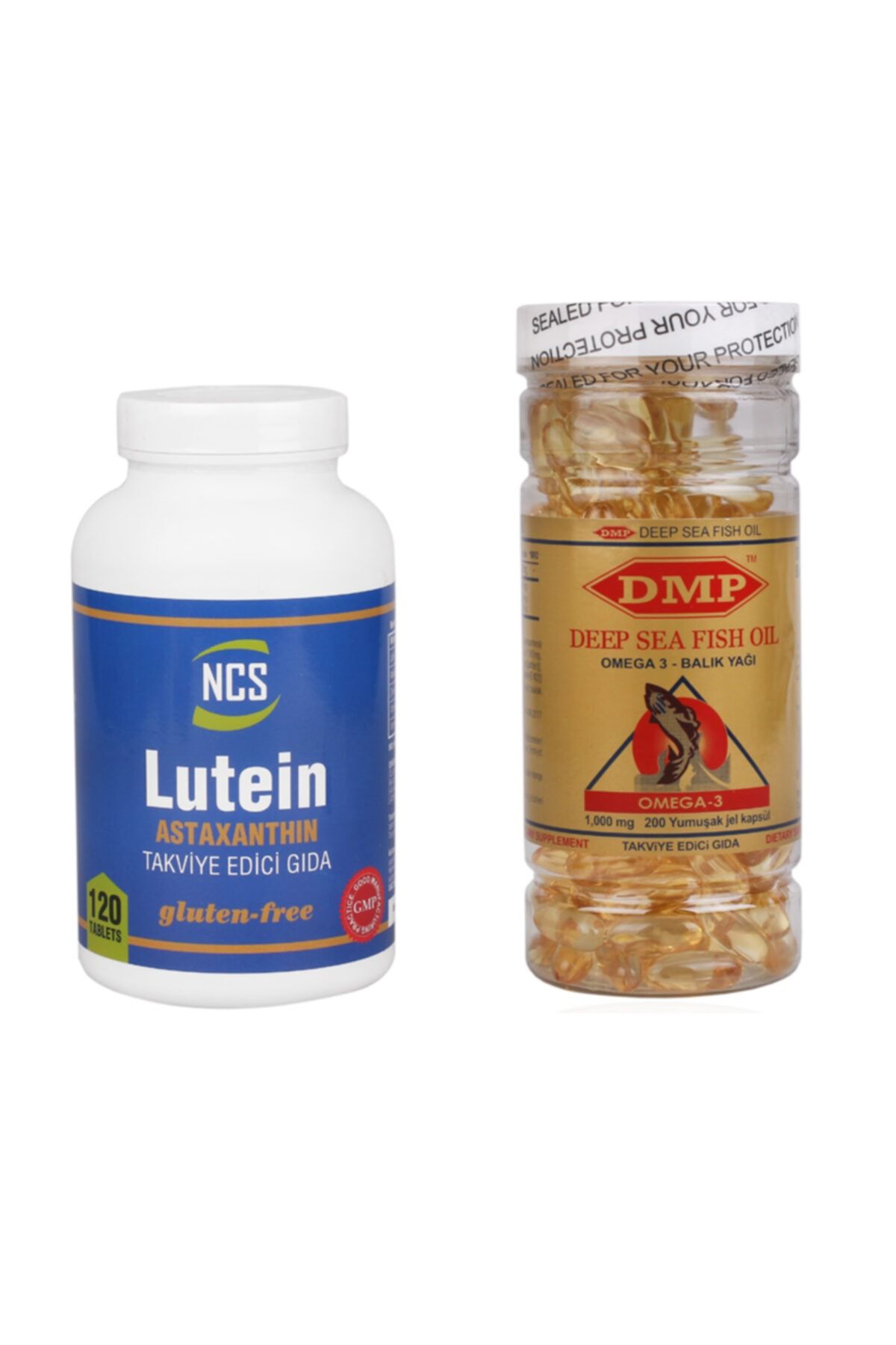 NCS Lutein Astaksantin 120 Tablet Omega 3 200 Capsül
