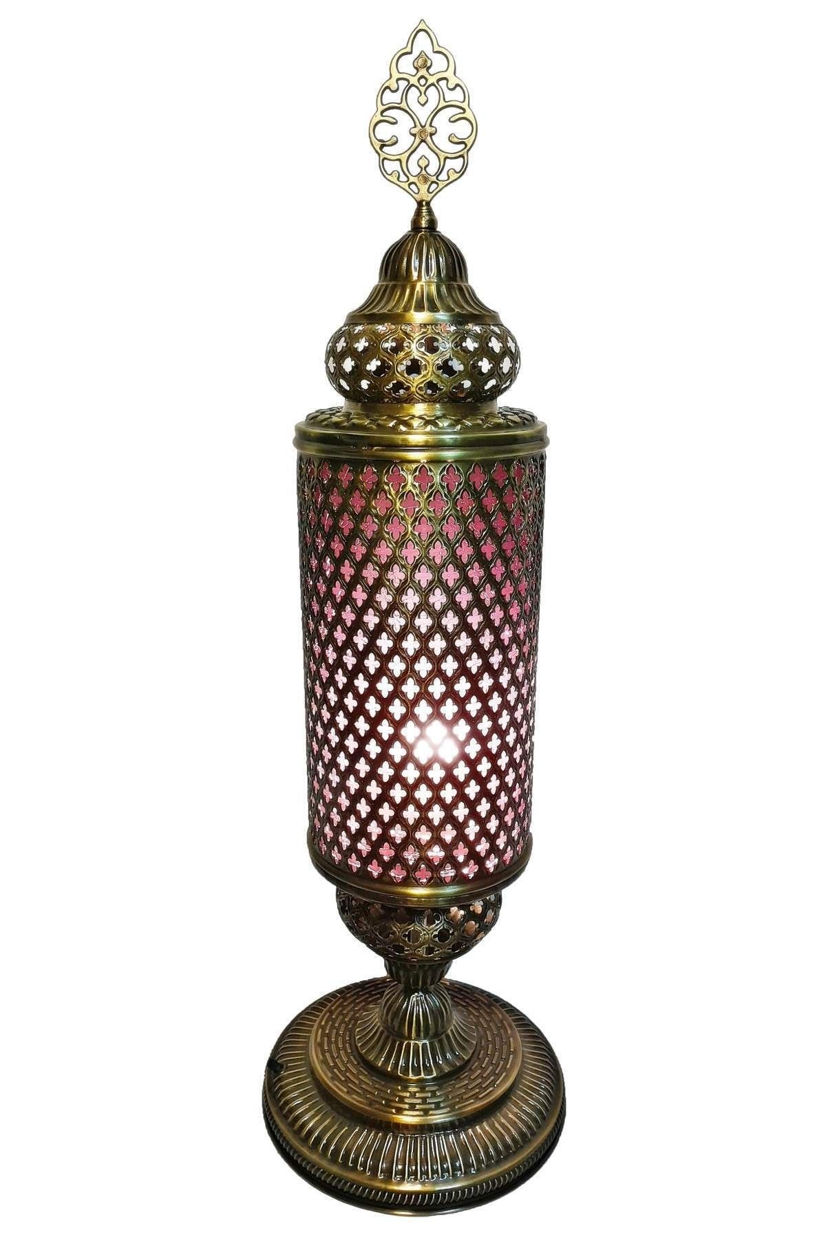 the istanbul lamp Osmanlı Dekoratif Sarı Pirinç Lamba O1210n