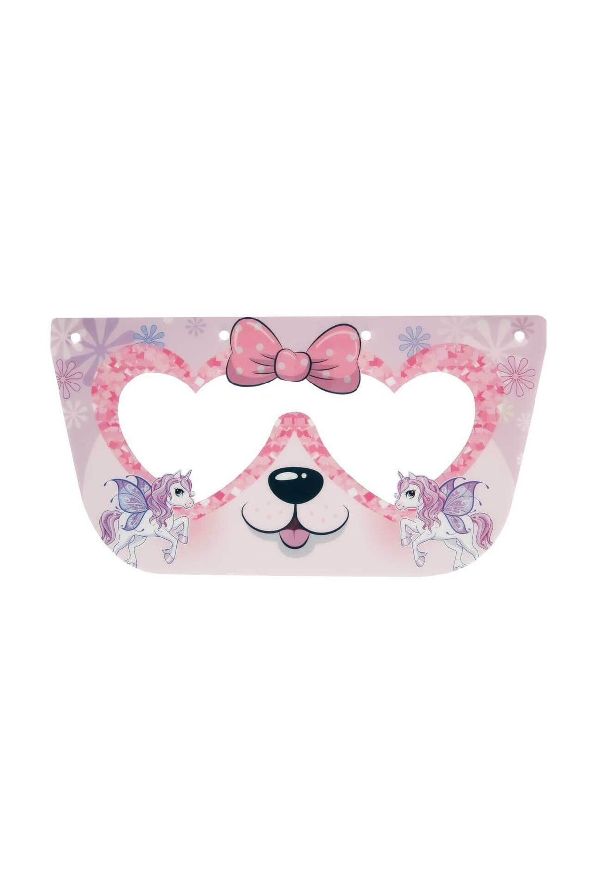 Leva House Figürlü Çocuk Siperlik - Pembe Unicorn Siperlik