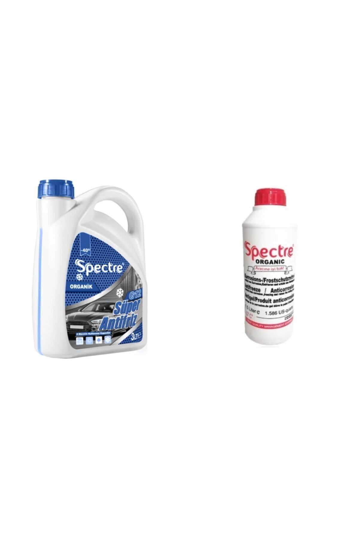 SPECTRE Mavi Antifriz 3 lt ve Kırmızı Antifriz 1.5 lt