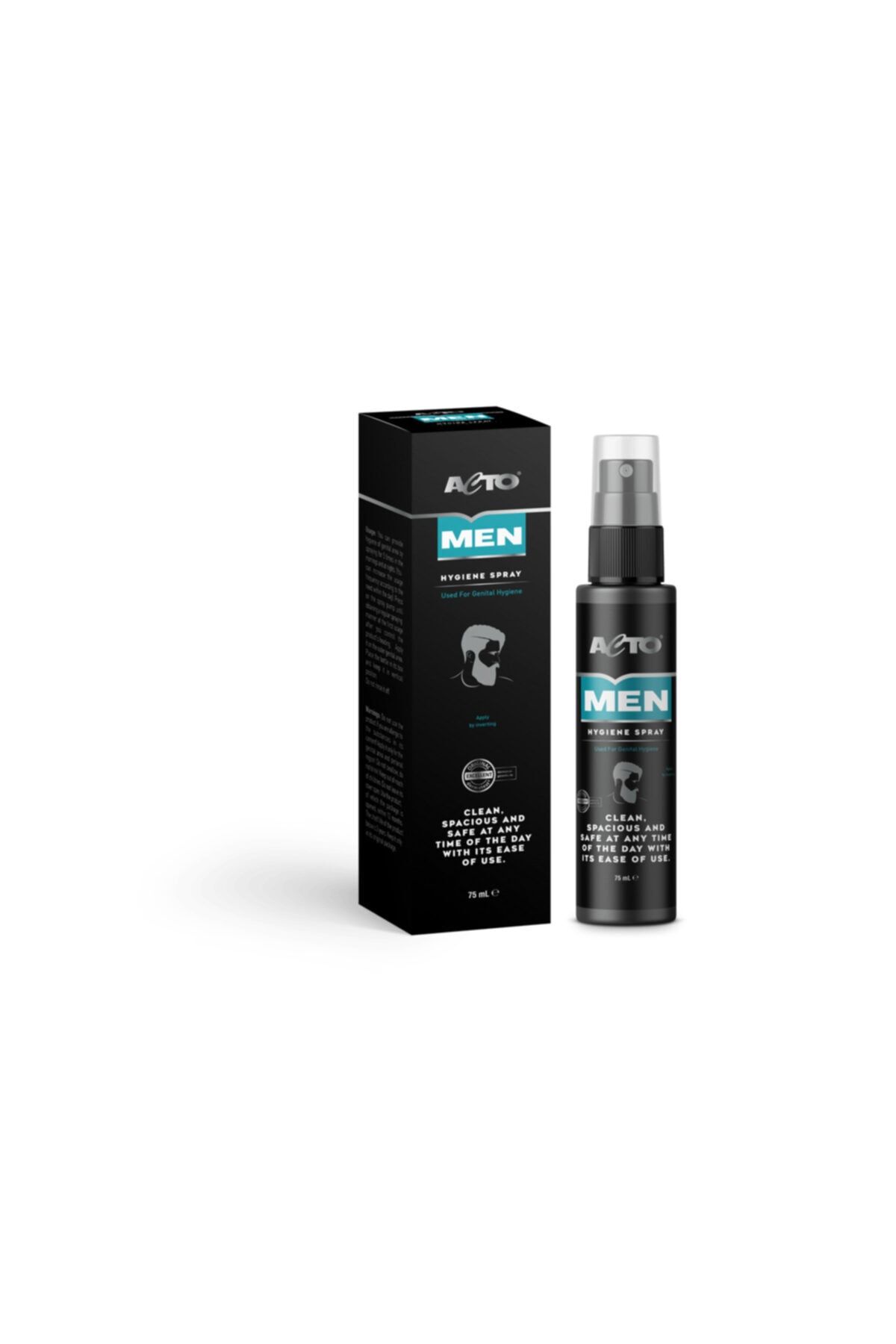 Acto Men Hygıene Spray 75 ml Dış Genital Bölge Temizleme Spreyi