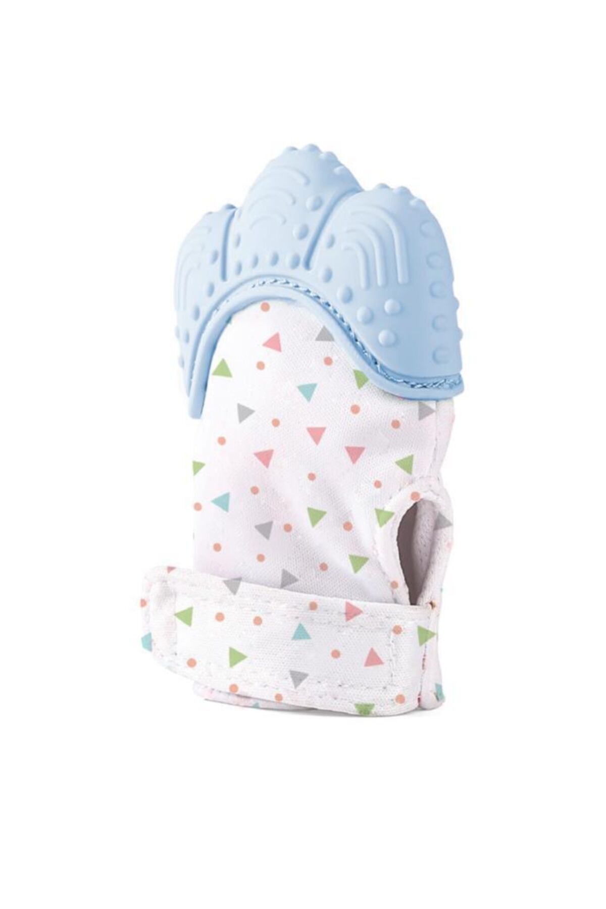 Babyjem Diş Kaşıyıcı Eldiven Mavi