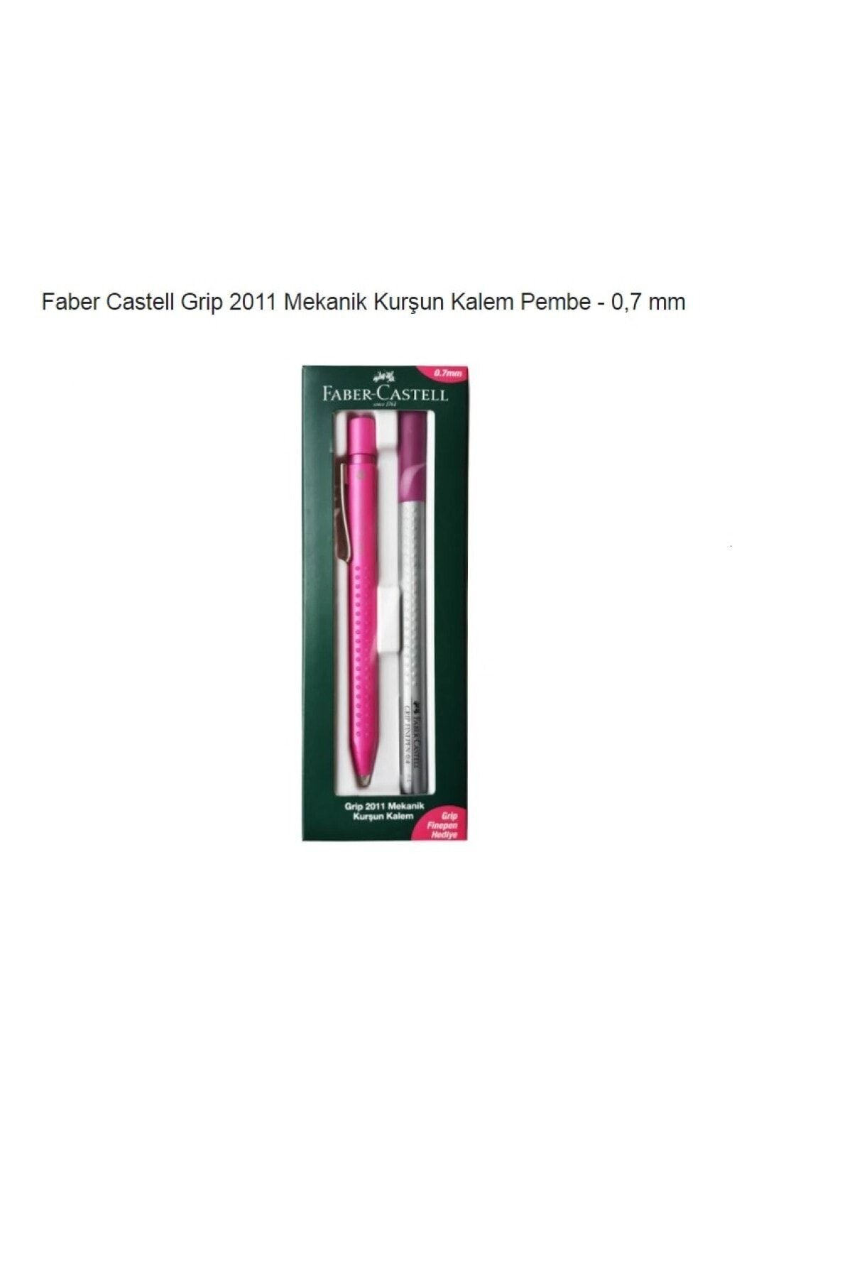 Faber Castell Pembe Grip Kurşun Versatil Kalem Seti